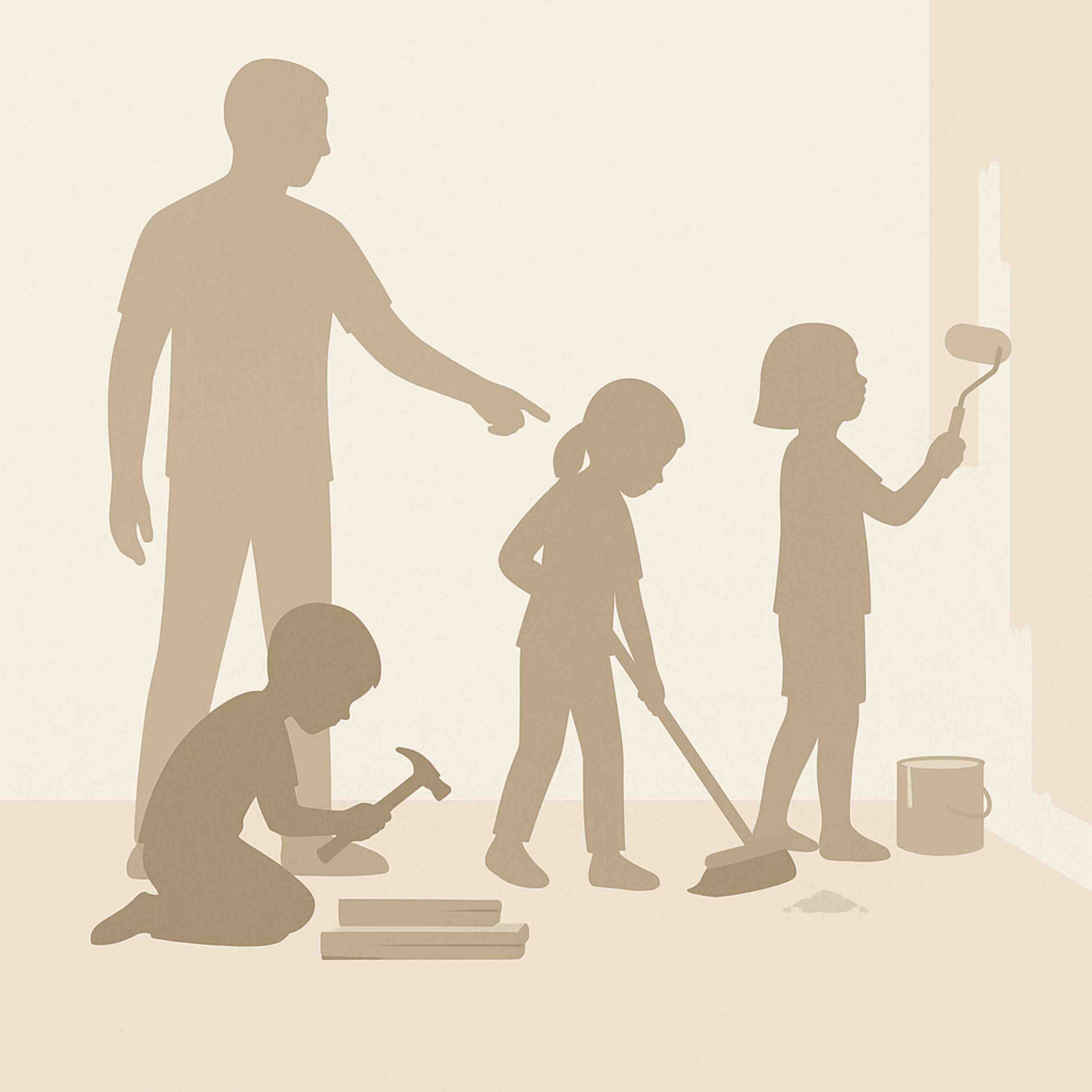5 Things Kids Can Learn From Helping with Home Renovations by Shawna Scafe of Simple on Purpose on Teaching Responsibility