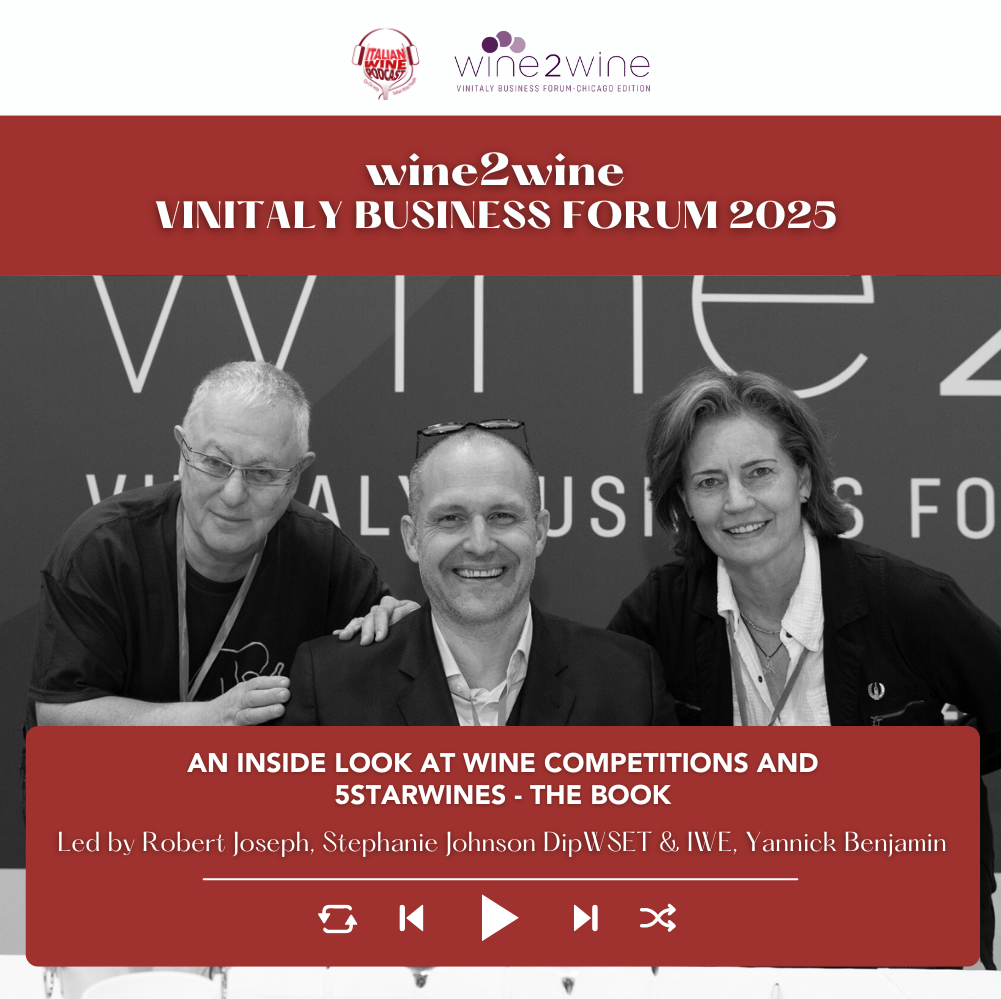 Ep. 2576 An inside look at wine competitions and 5StarWines - the Book | wine2wine Vinitaly Business Forum