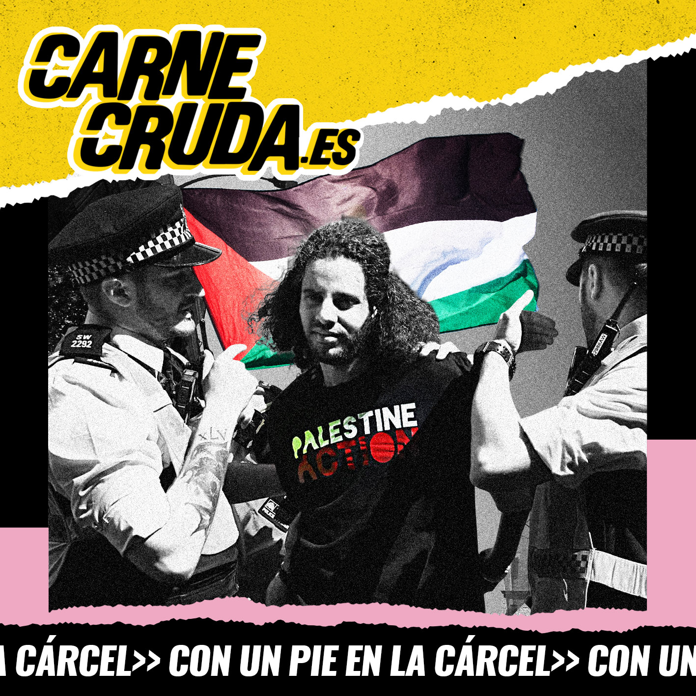 ¿Puede el activismo parar un genocidio? (CON UN PIE EN LA CÁRCEL - CARNE CRUDA #1545)