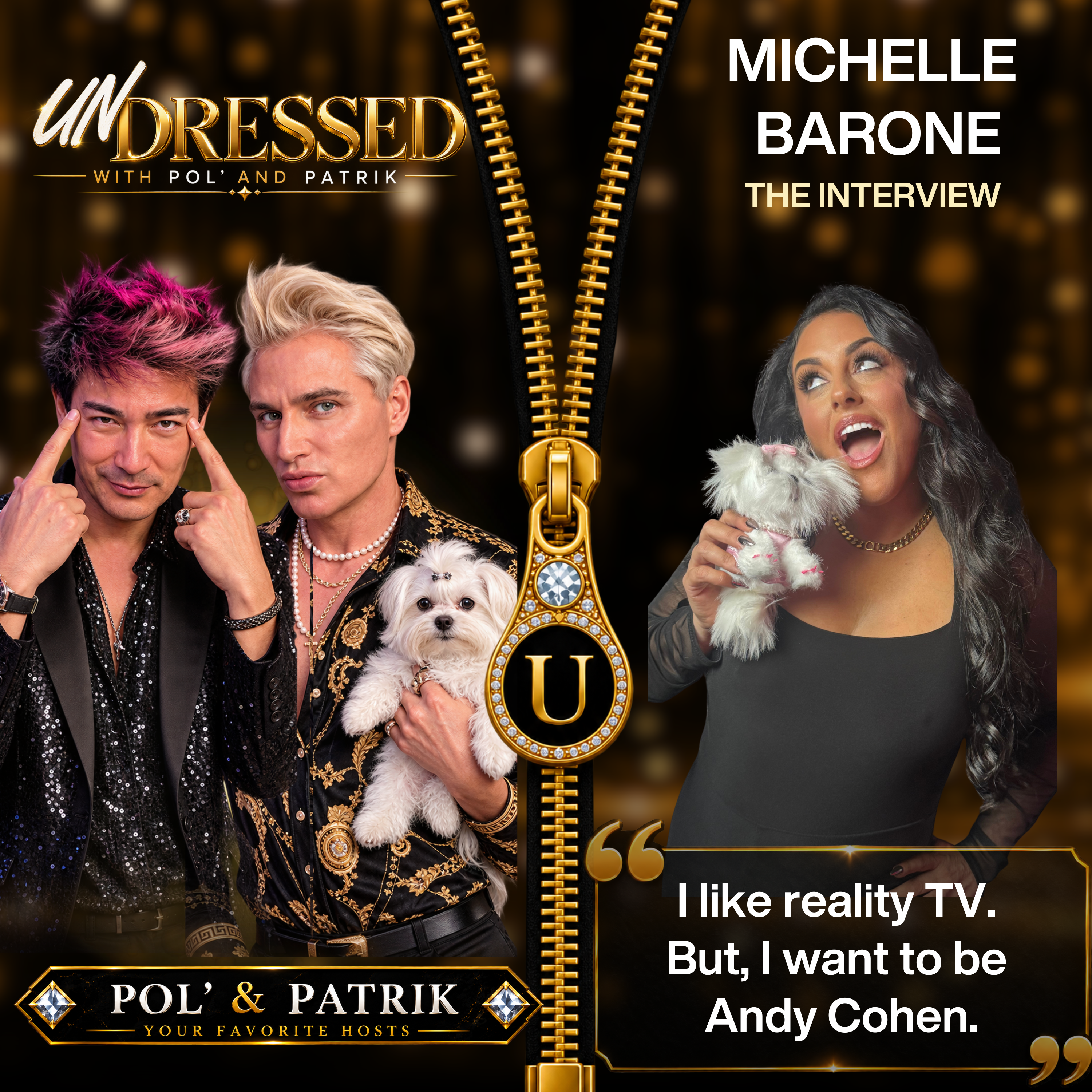 Michelle Barone: Almost a Bravo Housewife — What Really Happened? Inside Her Secret RHONJ Test, Teresa Giudice Friendship & What's Next. Rejection & the Reinvention. episode artwork