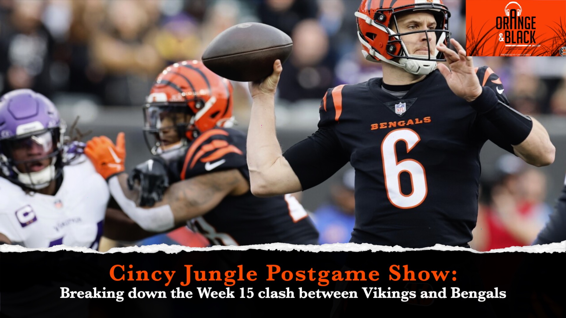 Cincy Jungle Postgame Show: Bengals beat Vikings in Overtime Stunner episode artwork