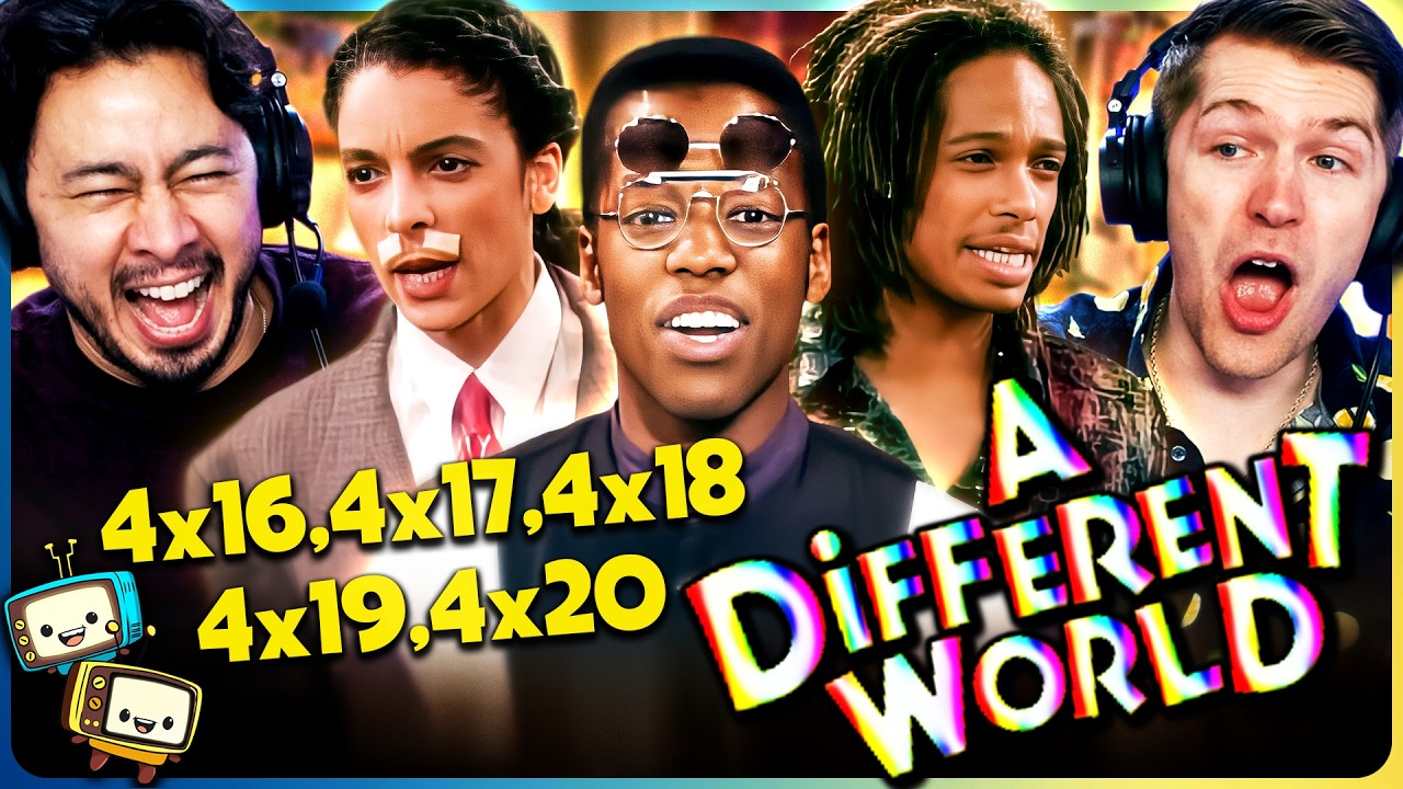 A DIFFERENT WORLD Season 4 Episodes 16-20 Reaction! | Jasmine Guy, Kadeem Hardison, w/ Jaby Koay episode artwork
