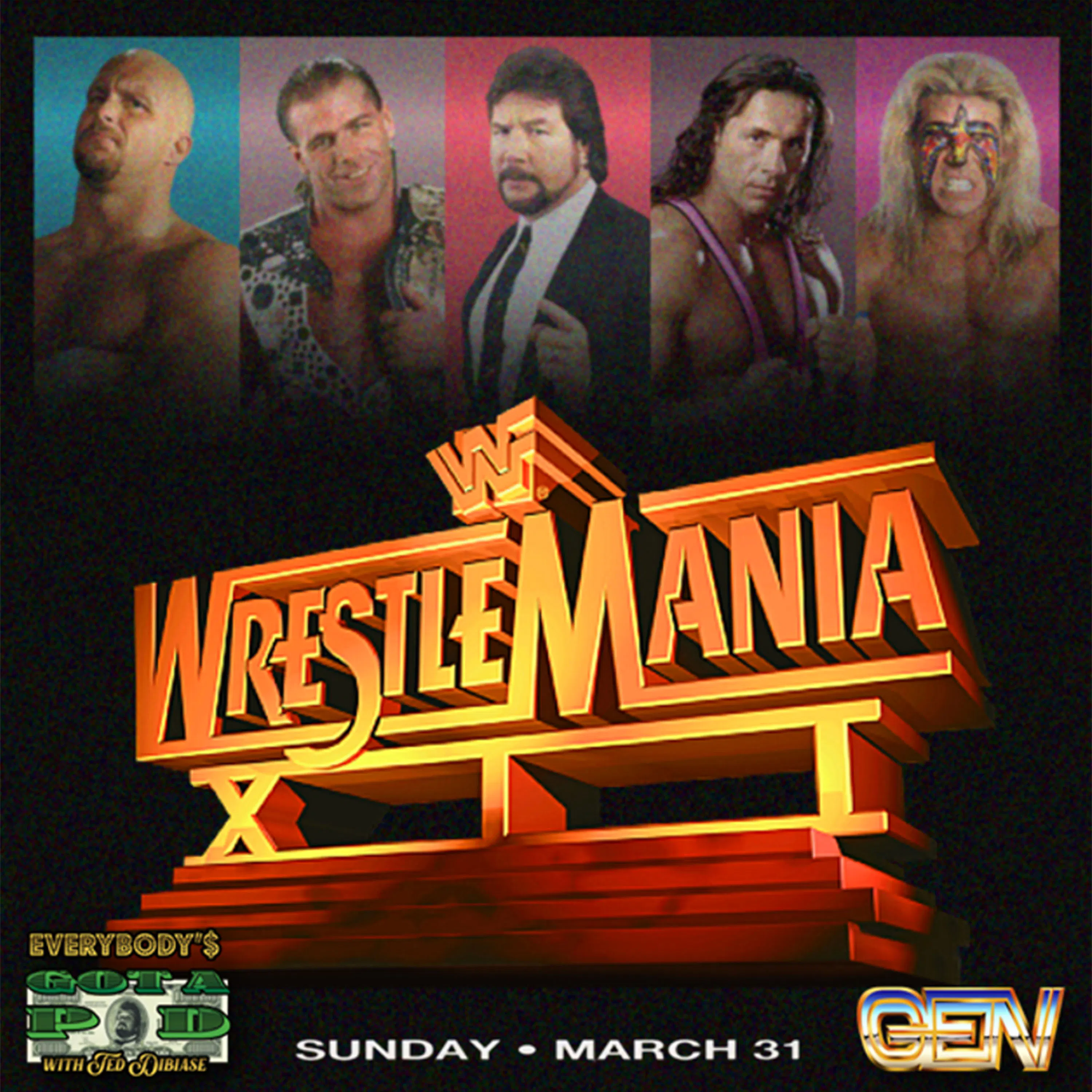 Episode 154: WrestleMania 12 episode artwork