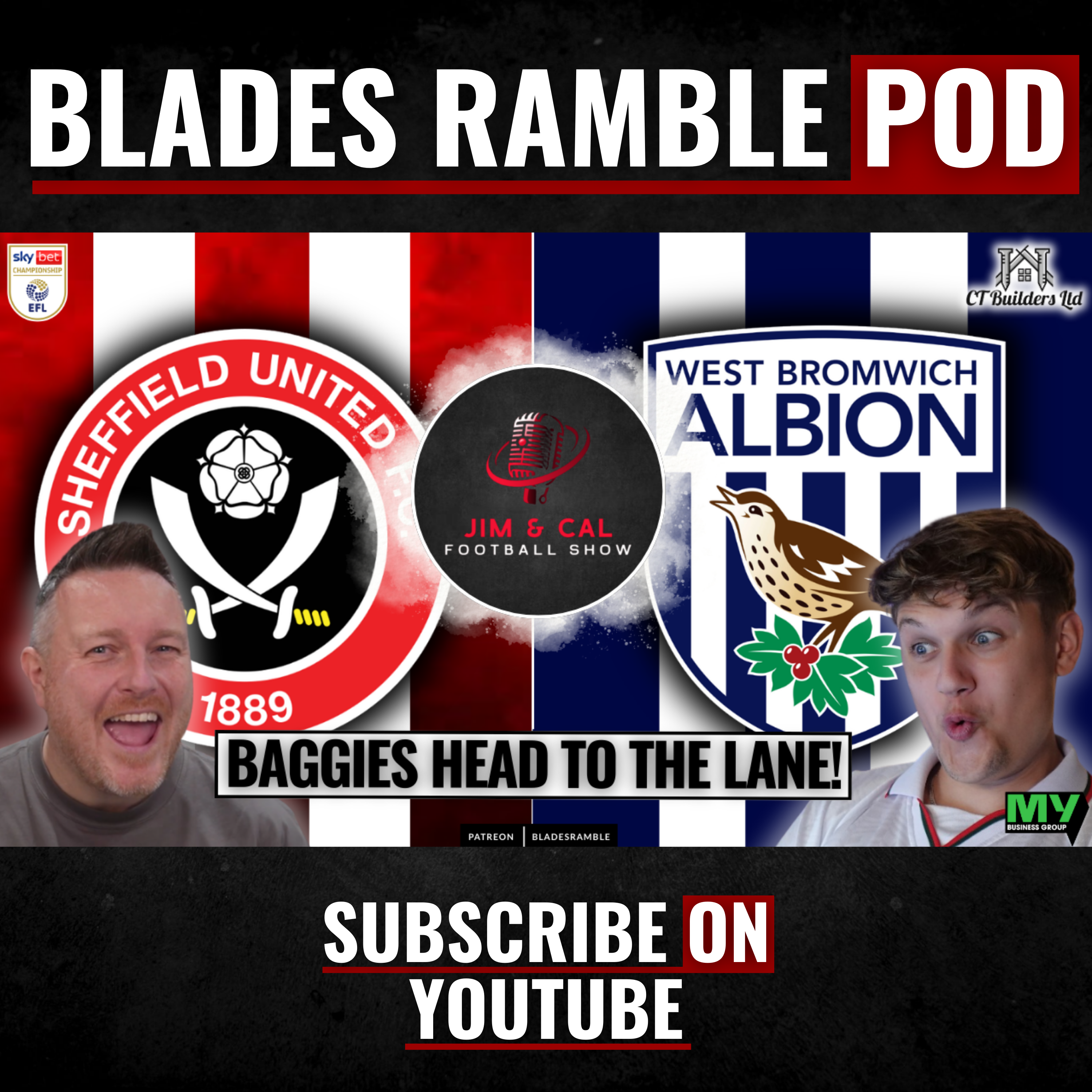 🎙️⚔️ JIMMY & CAL FOOTBALL SHOW | BOING BOING | SHEFFIELD UNITED vs WEST BROM PREVIEW ⚔️🎙️