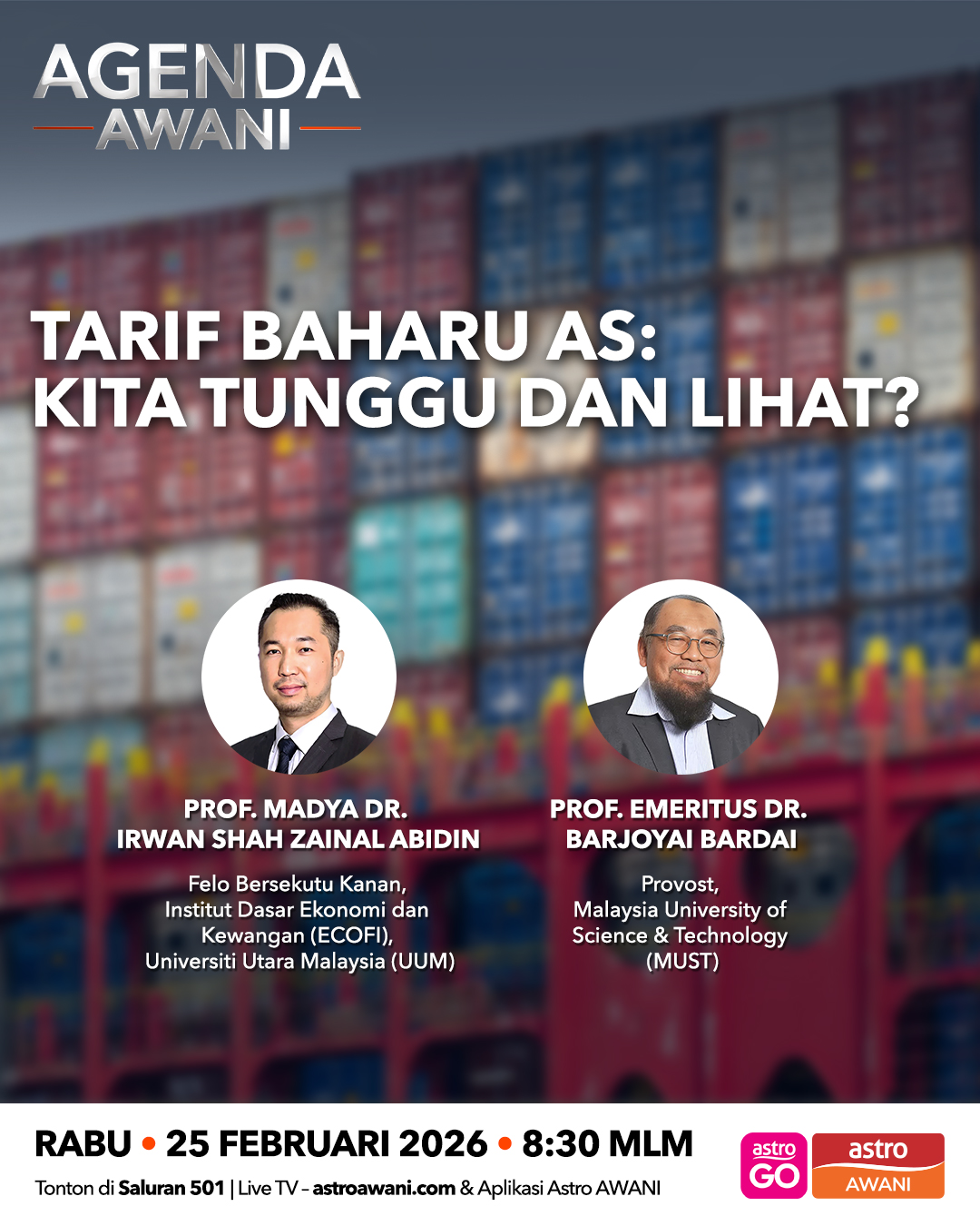 Agenda AWANI: Tarif baharu AS | Kita tunggu dan lihat?