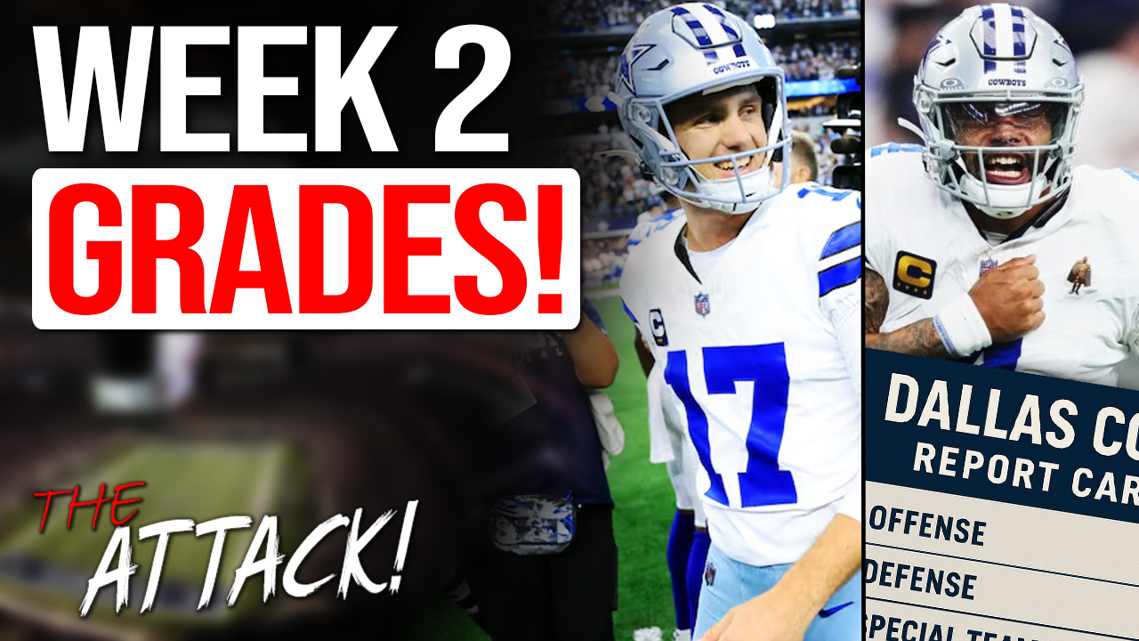 Dallas Cowboys WEEK 2 GAME GRADES! Dak Prescott & Brandon Aubrey TO THE RESCUE! episode artwork