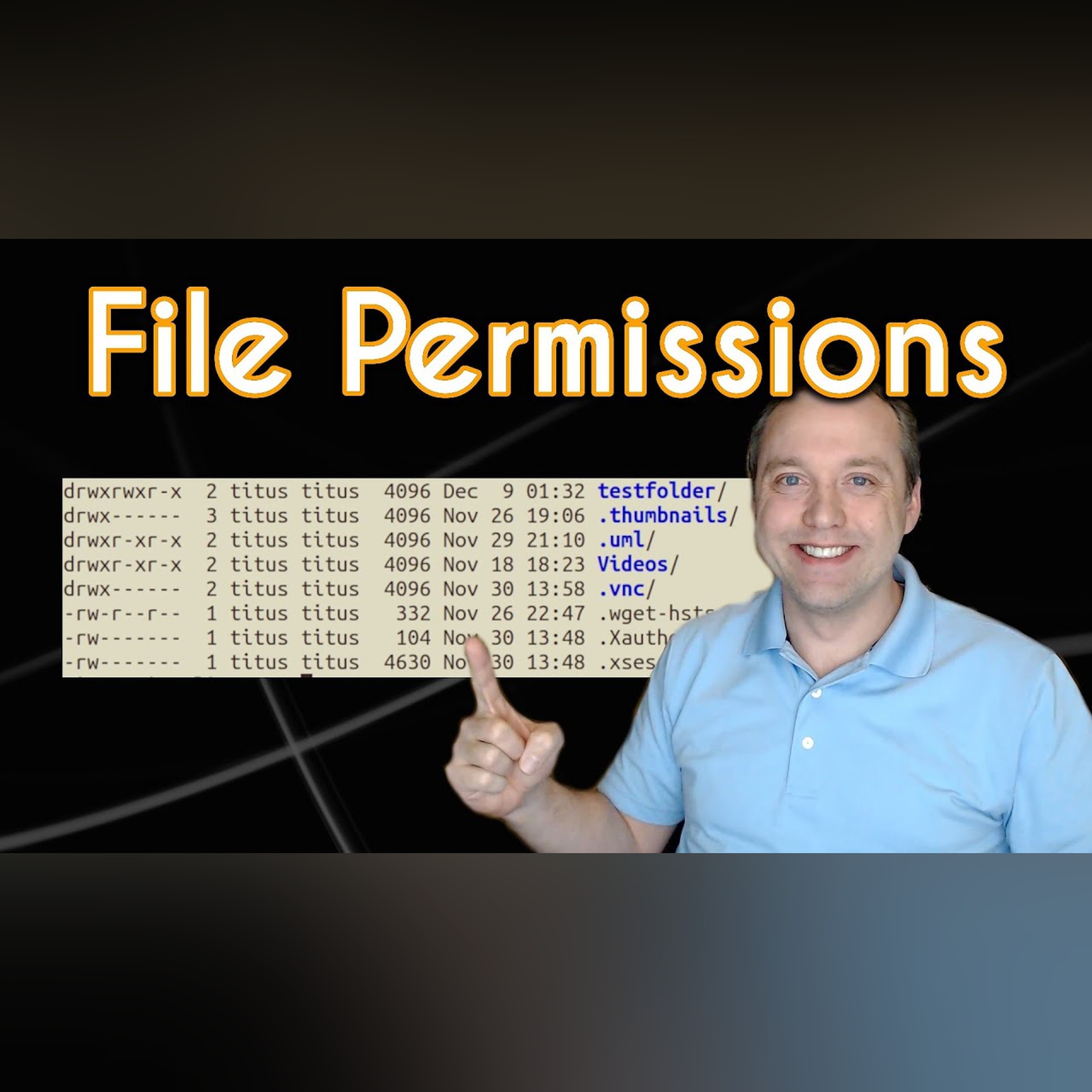 Linux File permissions and Ownership Explained episode artwork