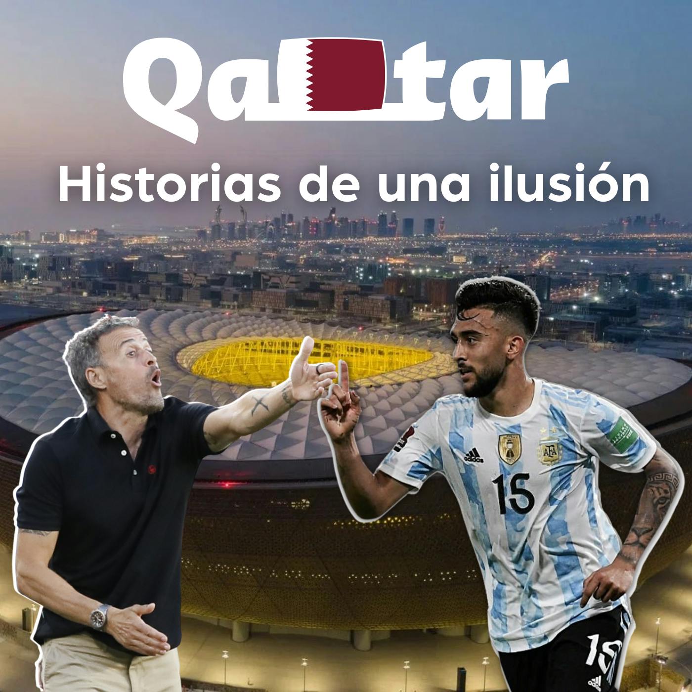 Los sueños de Nico González, Luis Enrique vs la prensa y el lujoso Estadio Lusail Los sueños de Nico González, Luis Enrique vs la prensa y el lujoso Estadio Lusail