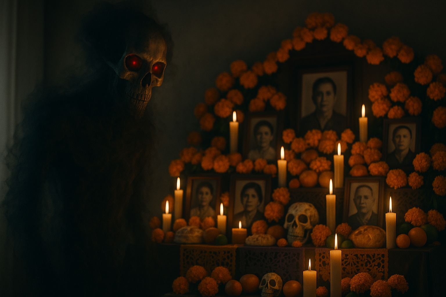 ESPIRITUS MALIGNOS LLEGAN EN DIA DE MUERTOS