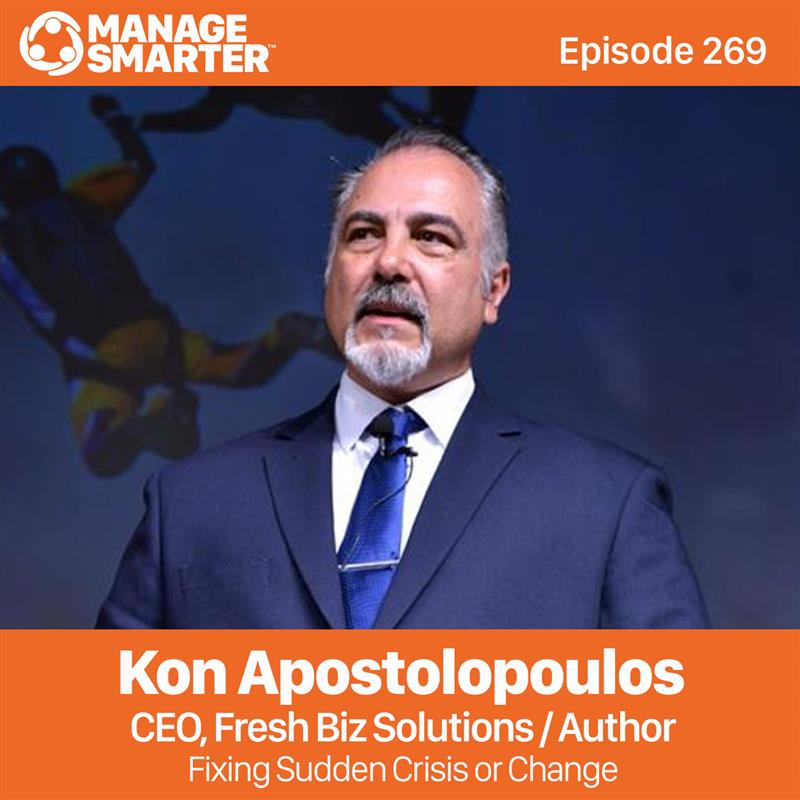 269: Navigating  Crisis or Unexpected Change with Kon Apostolopoulos episode artwork