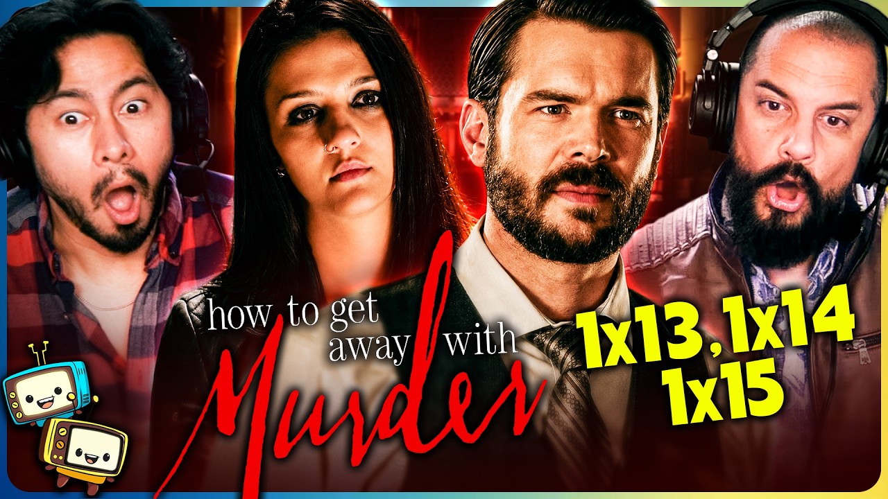 HOW TO GET AWAY WITH MURDER 1x13, 1x14 & 1x15 Reaction! | Viola Davis | Shonda Rhimes episode artwork