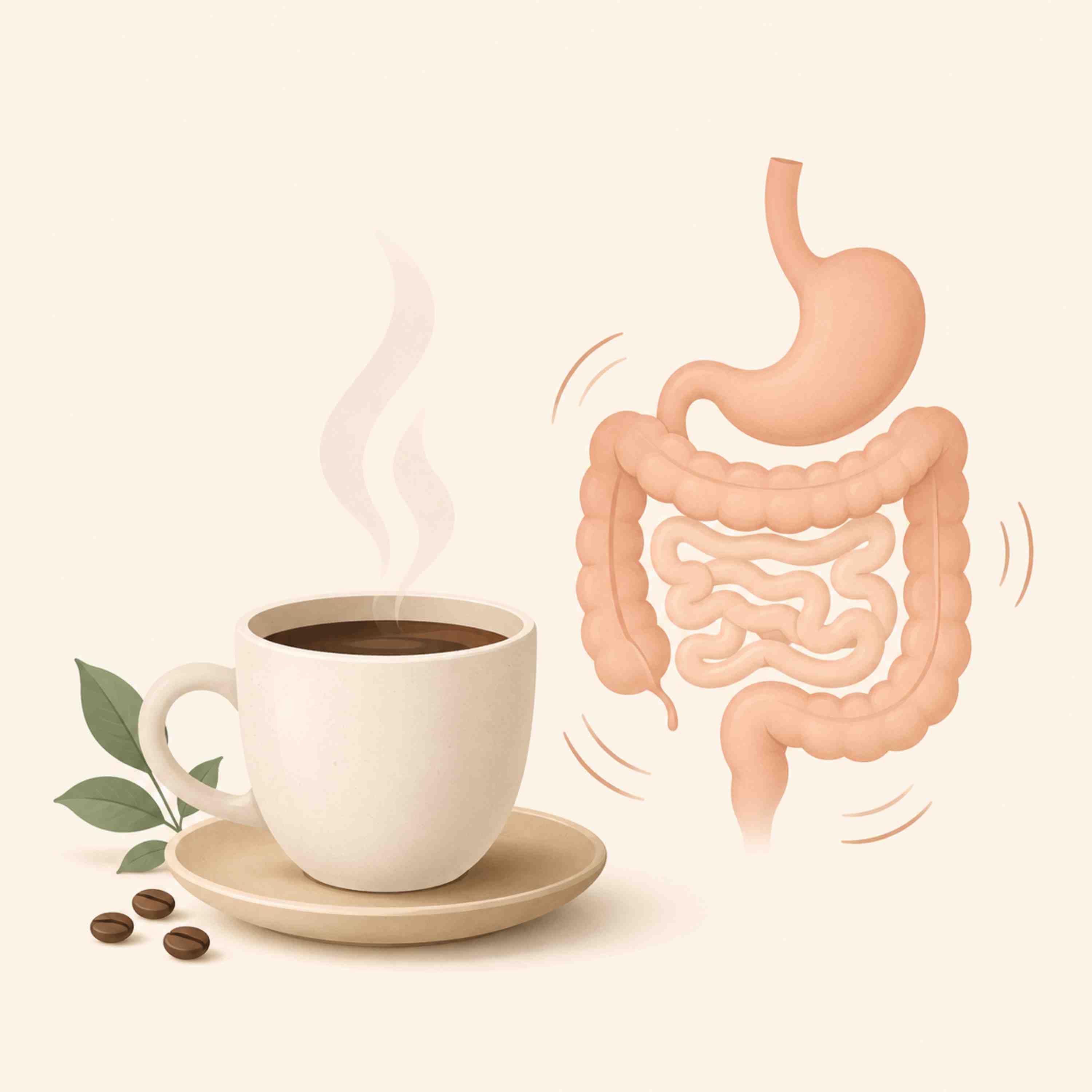 3402: Why Does Coffee Make You Poop? by Ryan Raman with Healthline on Coffee And Digestion