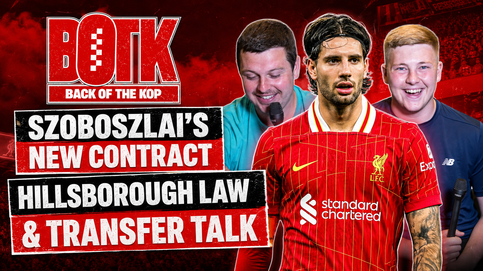 Back of The Kop: (Episode 48) - Szoboszlai's new contract, Hillsborough Law & Transfer talk