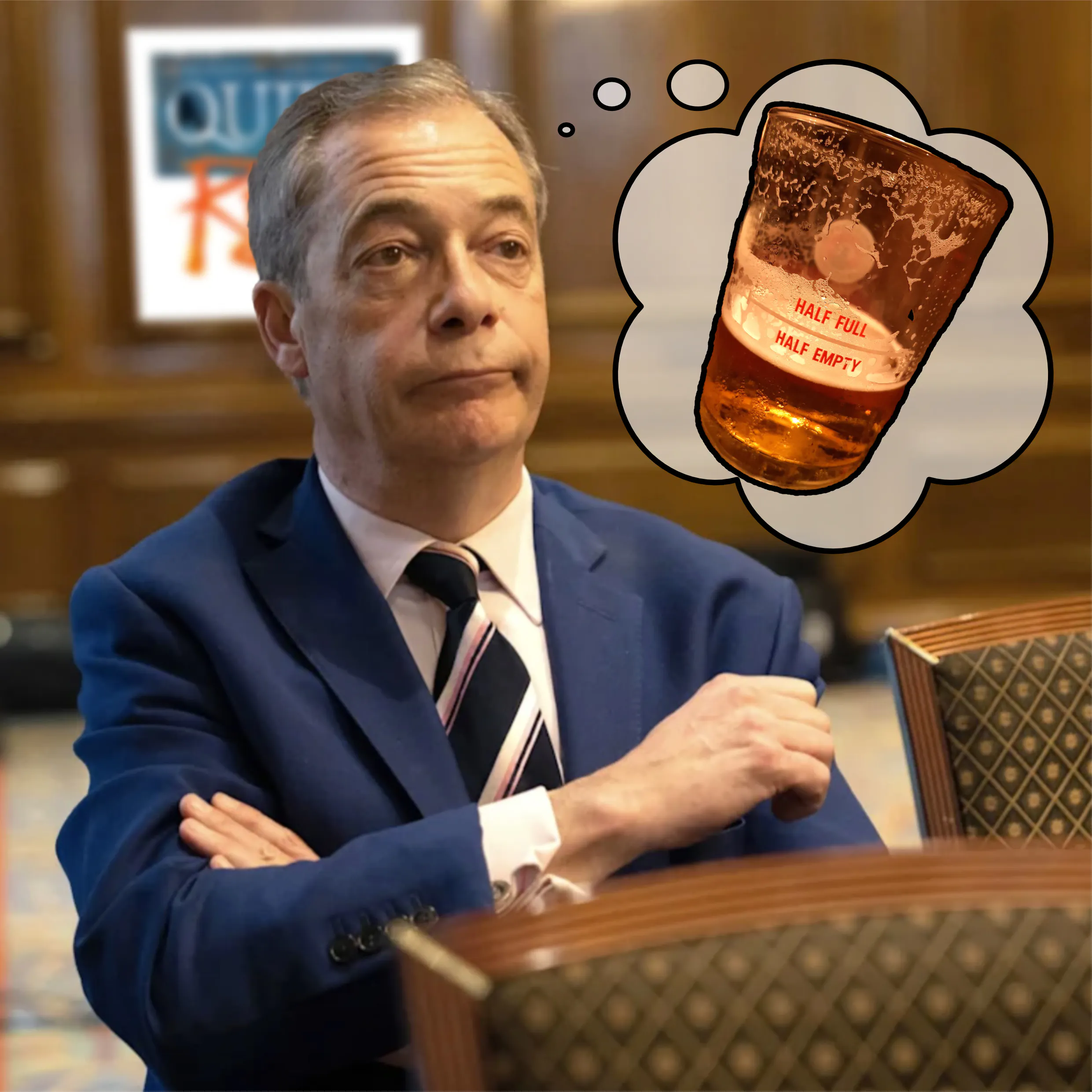 Sunday School: Nigel's half-empty glass episode artwork