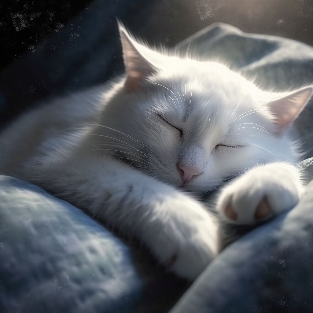 White Noise - Cat Purring (8 Hours)