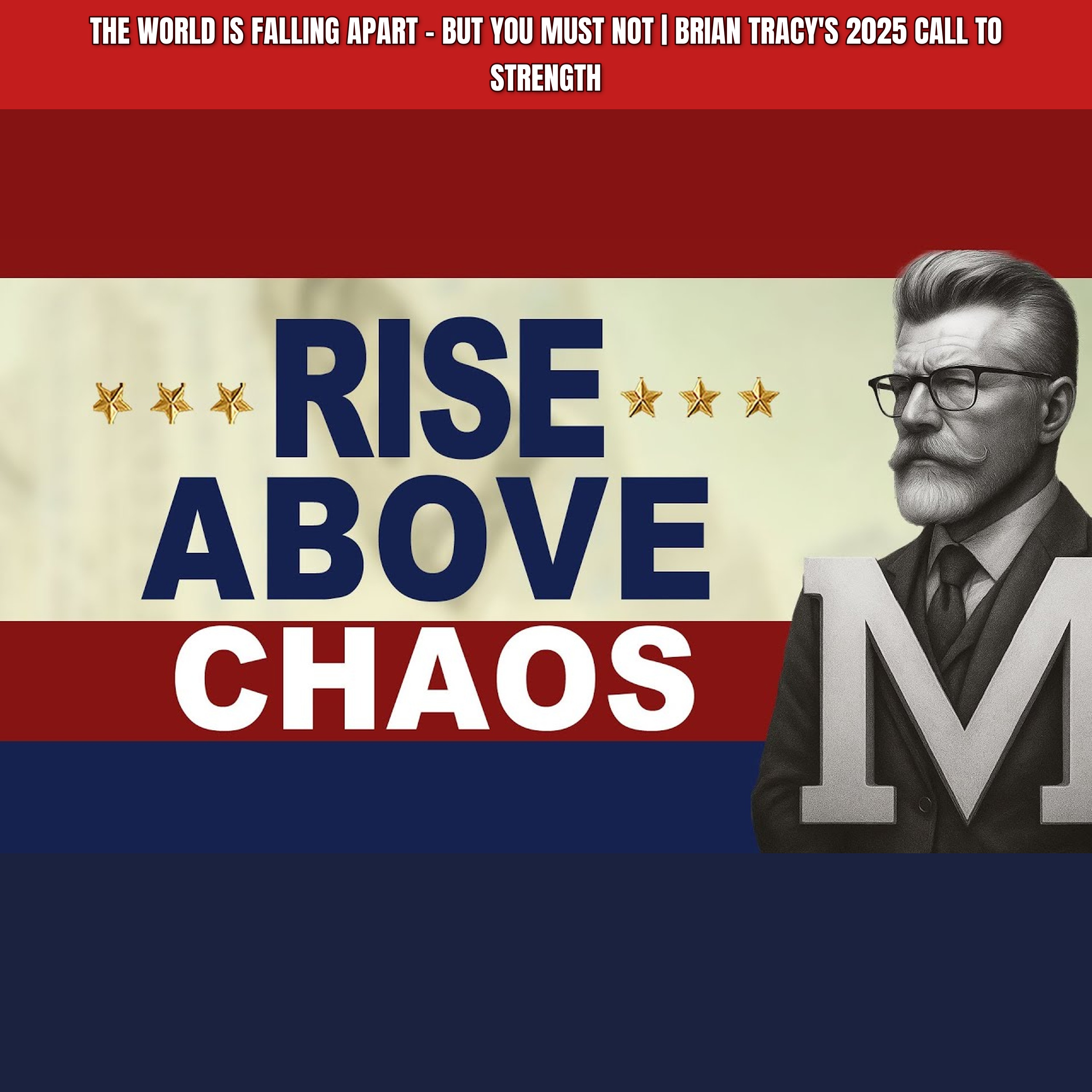The World Is Falling Apart – But You Must Not | Brian Tracy's 2025 Call to Strength
