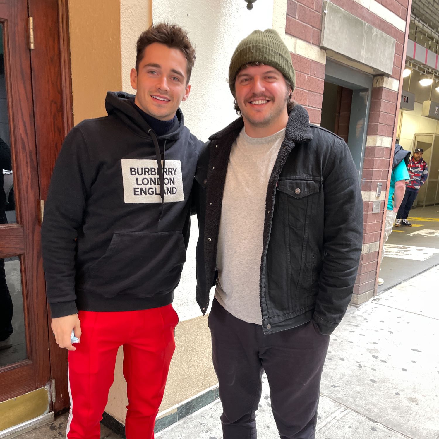 Driver's Socials Pt. 1 w/ Taylor Roberts (Also Brian meets Charles Leclerc)