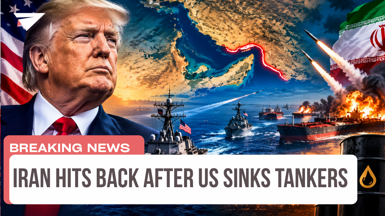 Iran Hits Back After US Sinks Tankers, Breaking News