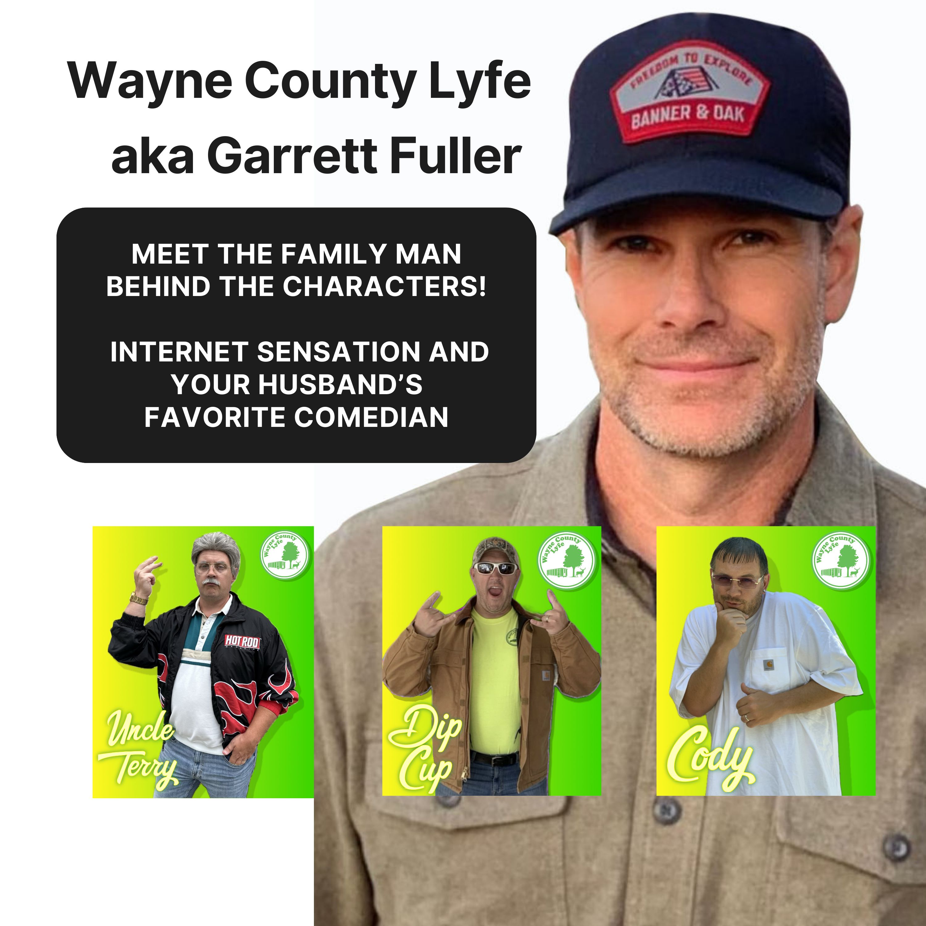 Family Life with Comedian "Wayne County Lyfe", Garrett Fuller | with Jordan