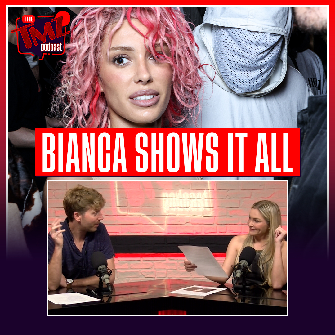 Kanye's Wife Bianca Censori Letting It All Hang Out, LITERALLY!