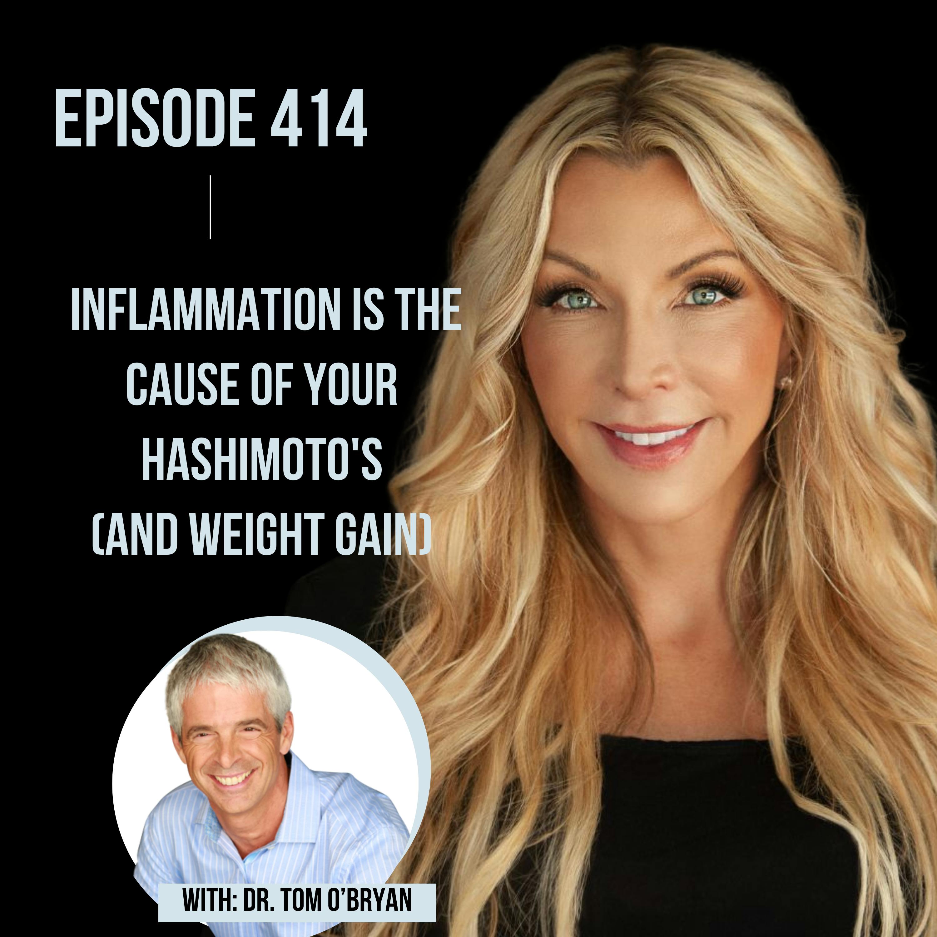 414. Inflammation IS the Cause of your Hashimoto's (and weight gain) with Dr. Tom O'Bryan