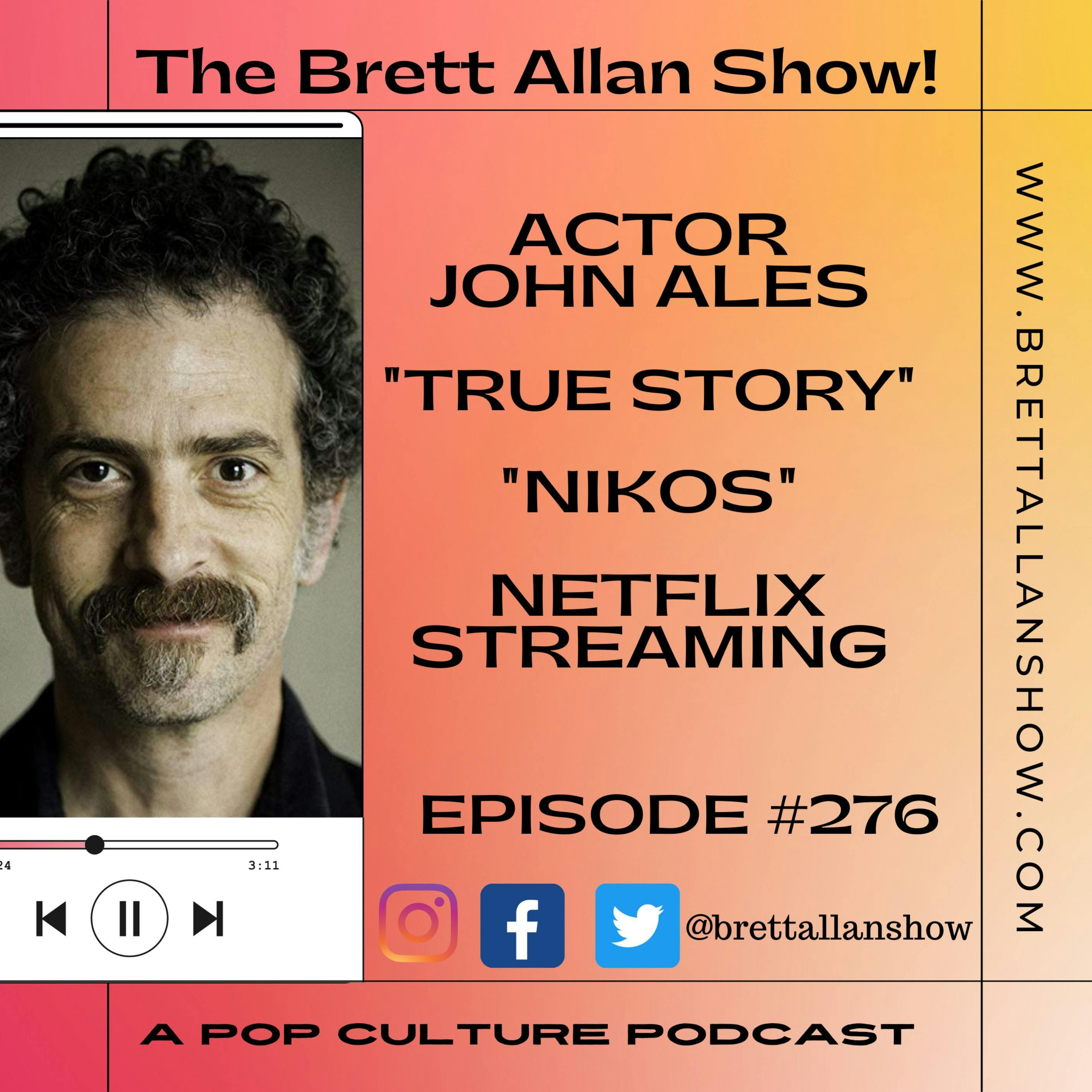 "True Story " Actor John Ales "Nikos" | Streaming Now on Netflix  Talks Playing a Really Good Bad Guy Image