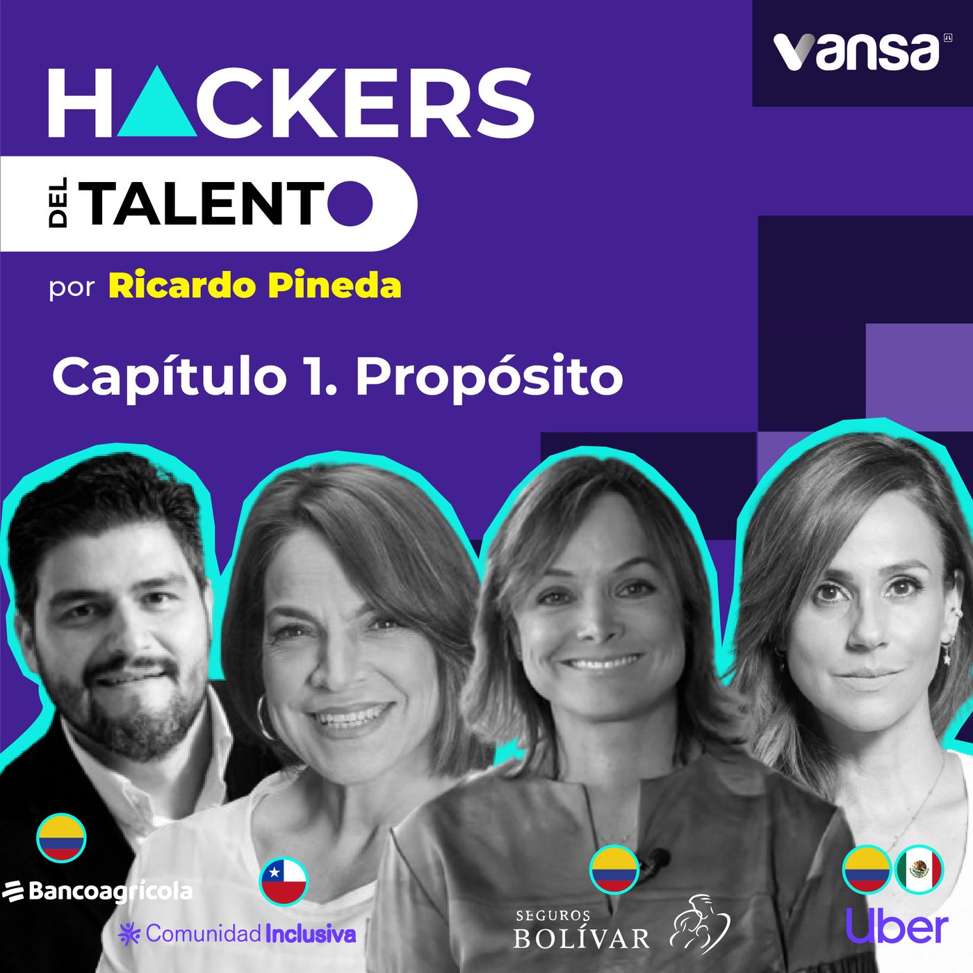 198. Propósito. Juliana Angarita(Uber) LIvi Betancur (Seguros Bolívar) Carolina Garcia (Comunidad Inclusiva) Alejandro Gómez (Banagrícola) episode artwork