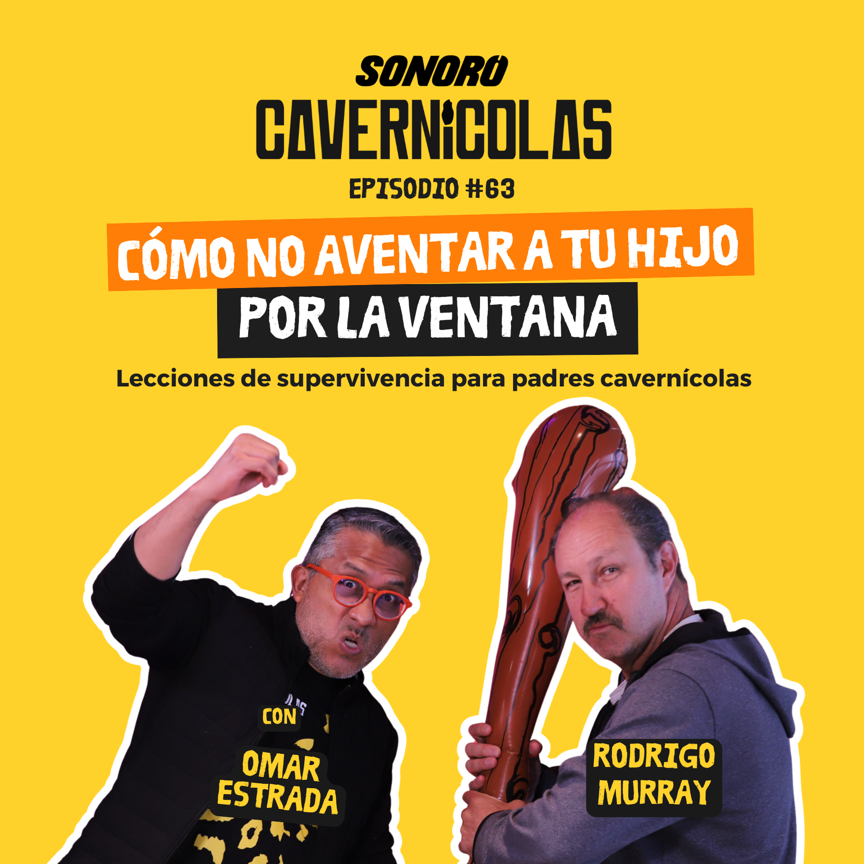 Cómo no aventar a tu hijo por la ventana. Supervivencia para padres cavernícolas. Con Rodrigo Murray