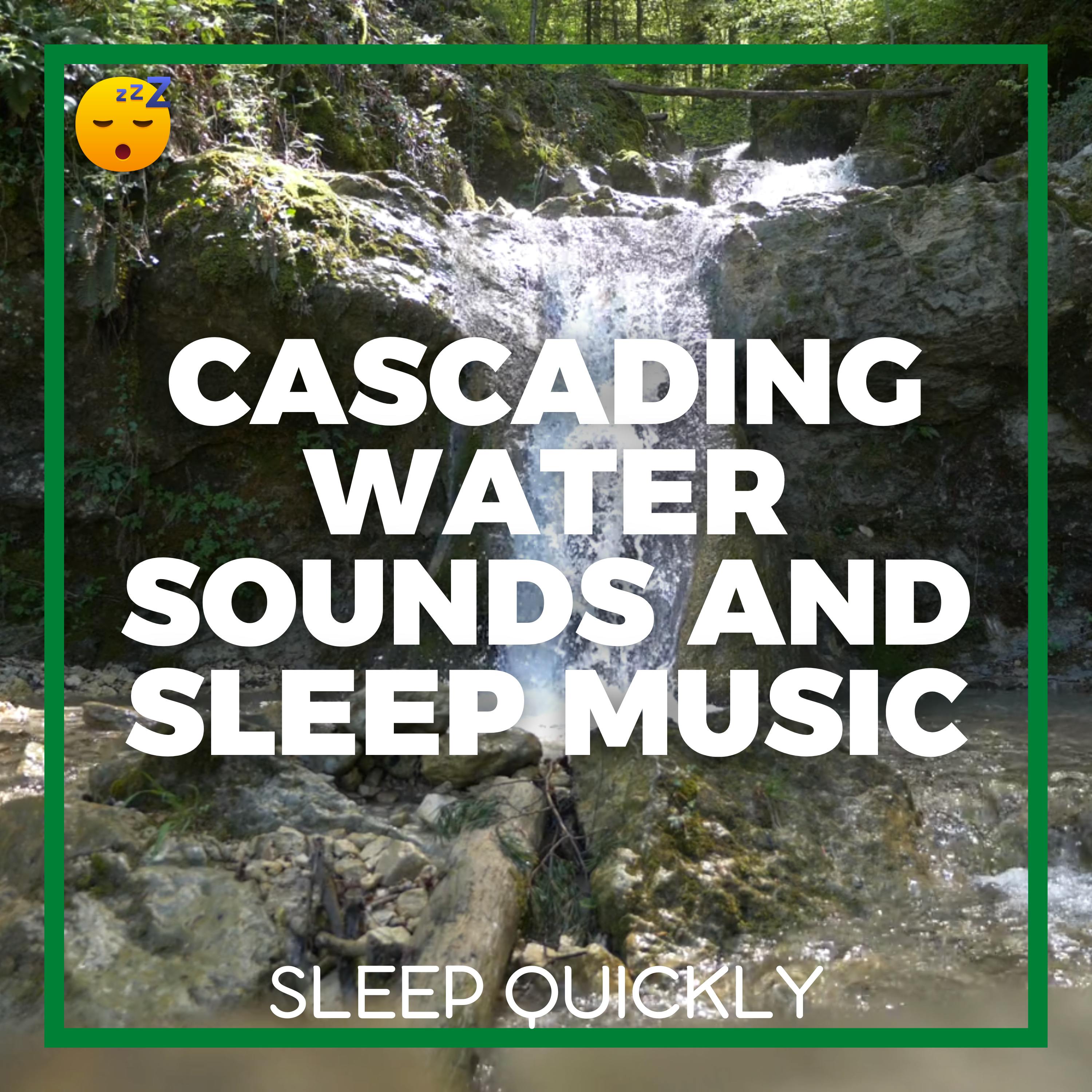 😴💧🎵 CASCADING WATER Sounds and Soft MUSIC for a Restful Night's SLEEP episode artwork