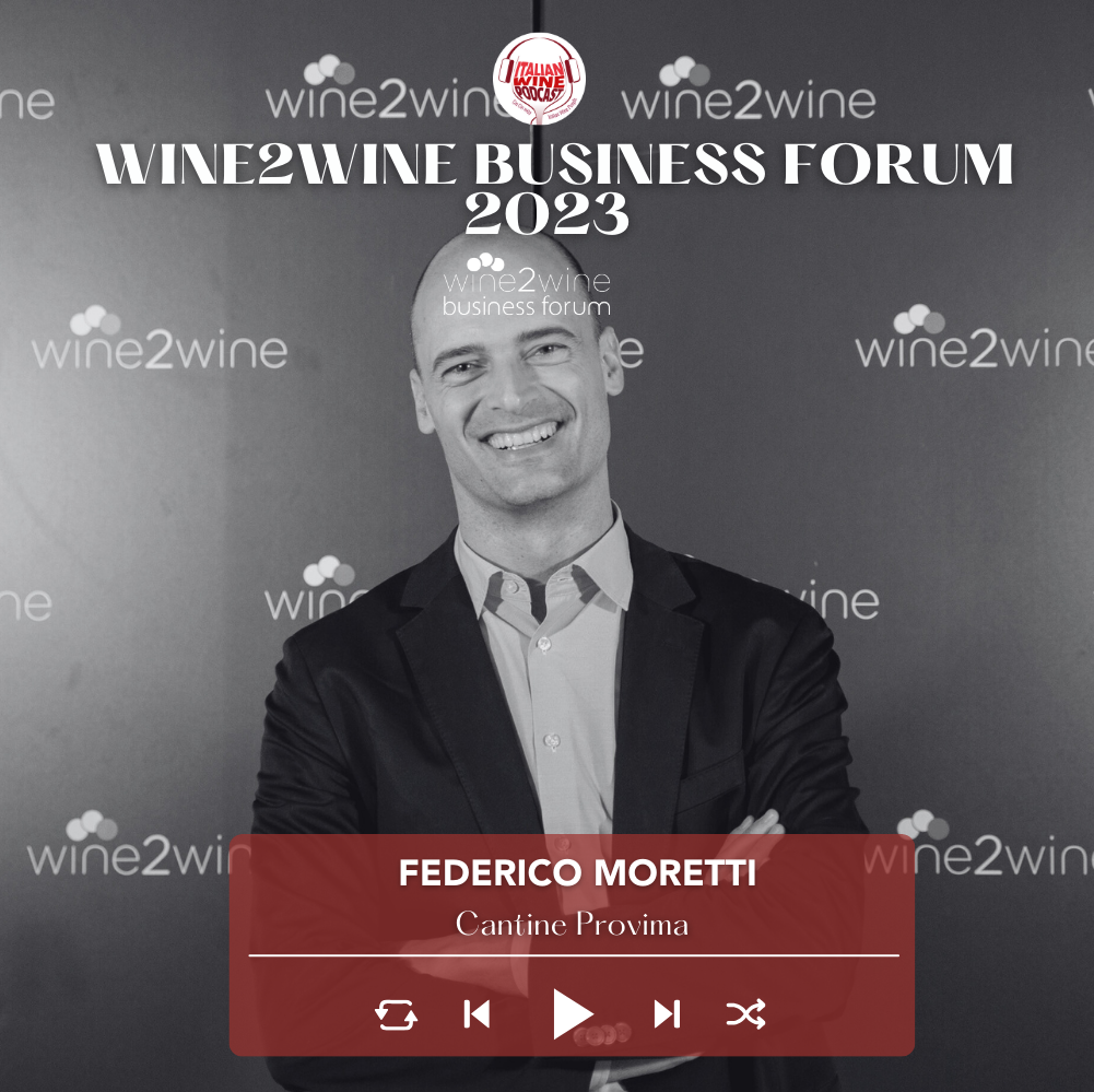 Federico Moretti Of Cantine Provima | wine2wine Business Forum 2023