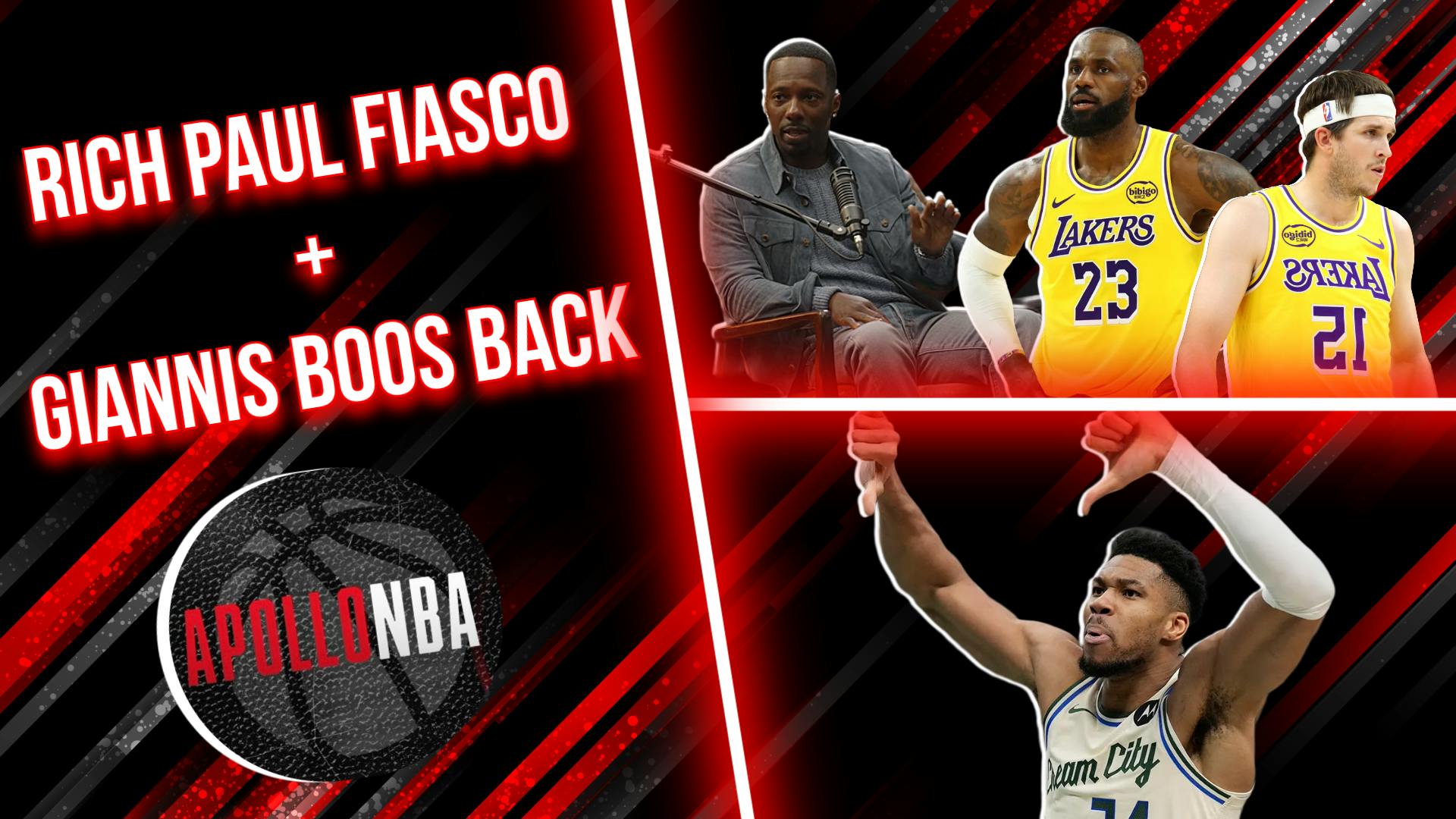 Rich Paul is Back to Instigating NBA Discourse + Giannis Boos the Milwaukee Crowd!