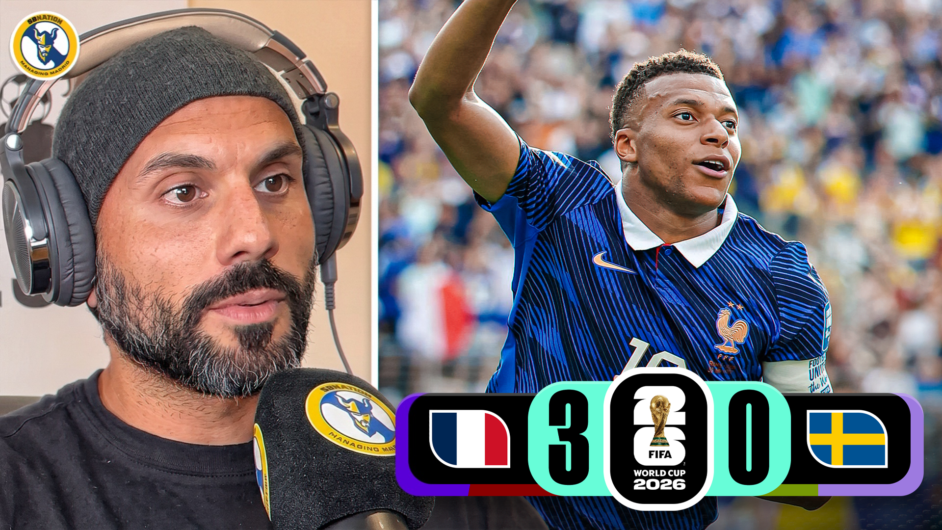 REACTION: Mbappe And France Rip Sweden Apart episode artwork