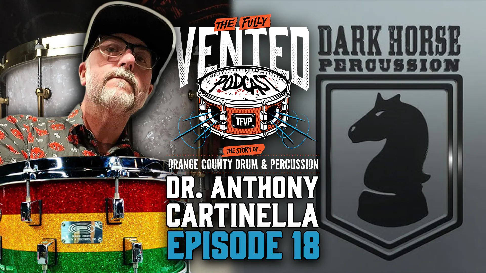 What it was like to be an authorized OCDP dealer - Dr. Anthony Cartinella of Dark Horse Percussion episode artwork