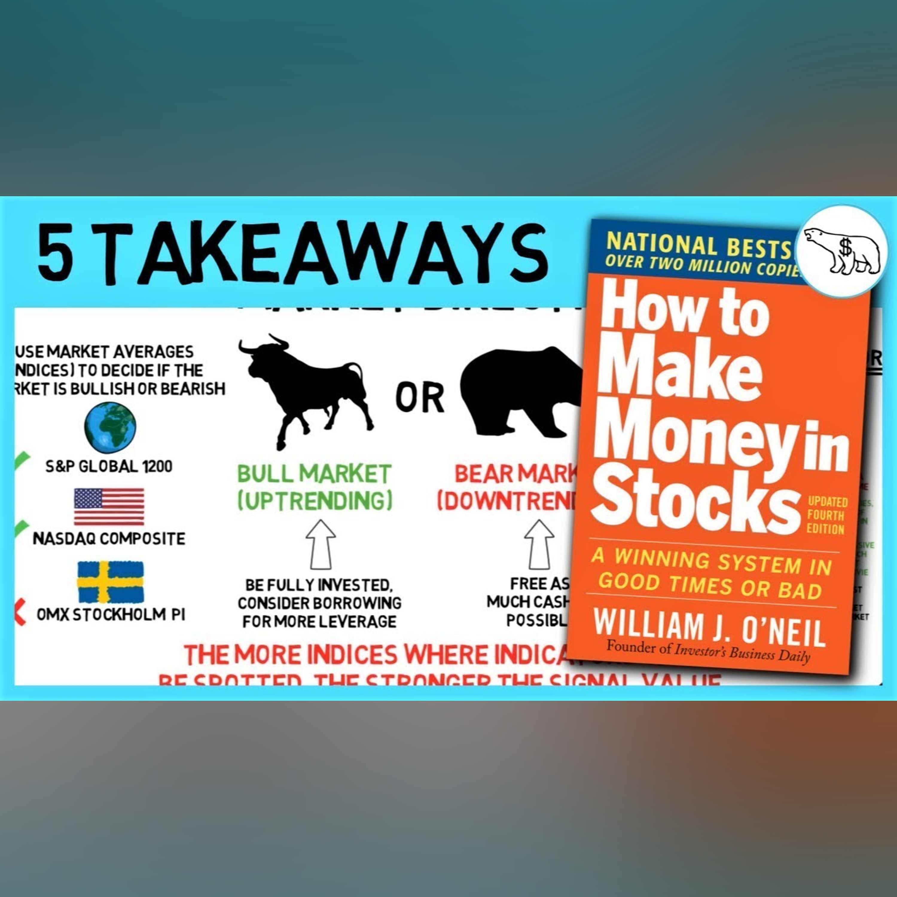 HOW TO MAKE MONEY IN STOCKS SUMMARY (BY WILLIAM O’ NEIL)