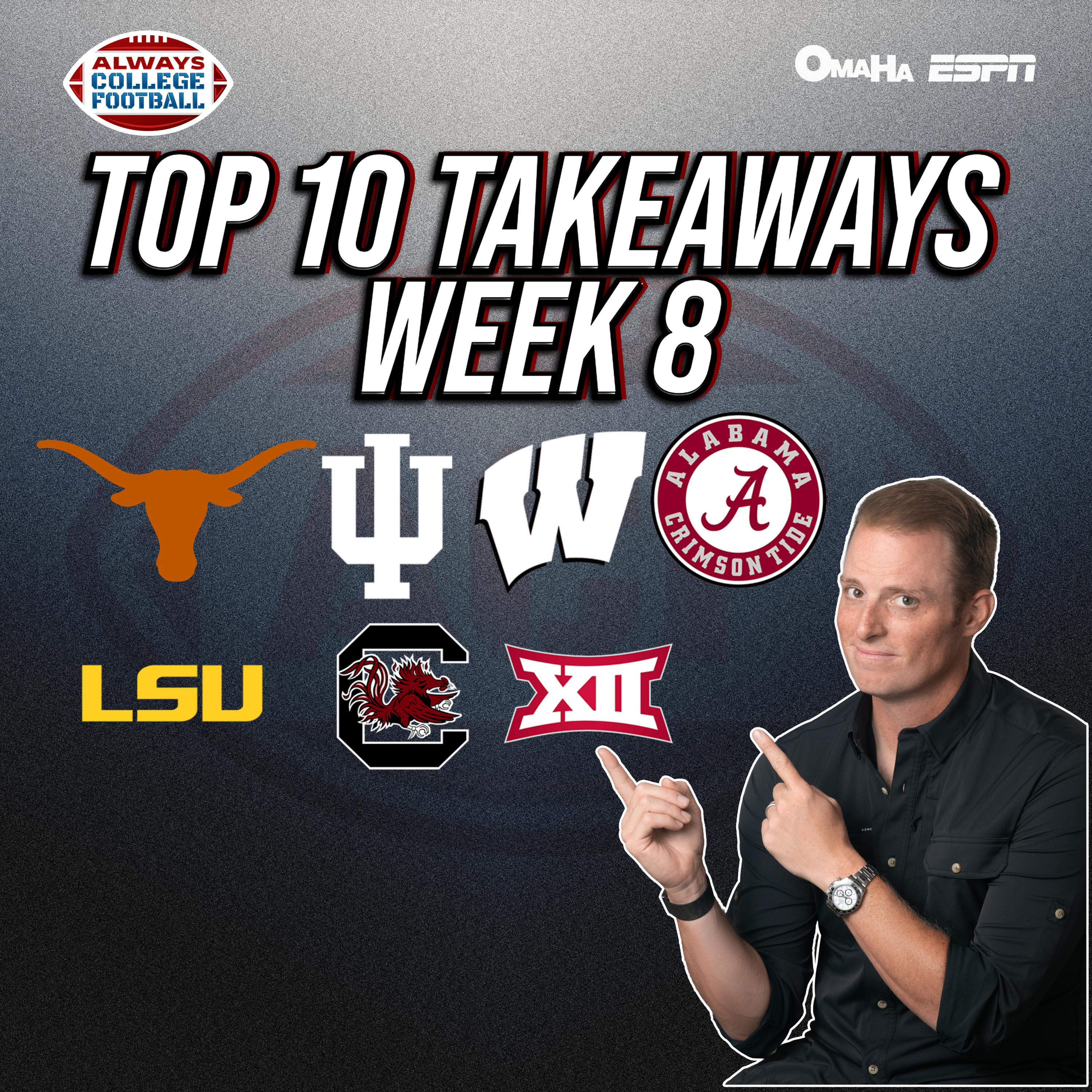 Always College Football: McElroy’s Top 10 takeaways from week 8