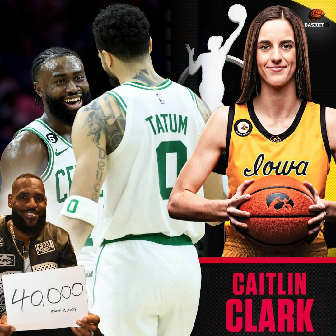El mensaje tras el récord de Caitlin Clark en la NCAA, nuevo hito para LeBron James y Celtics se alzan como superfavoritos a ganarlo todo en la NBA