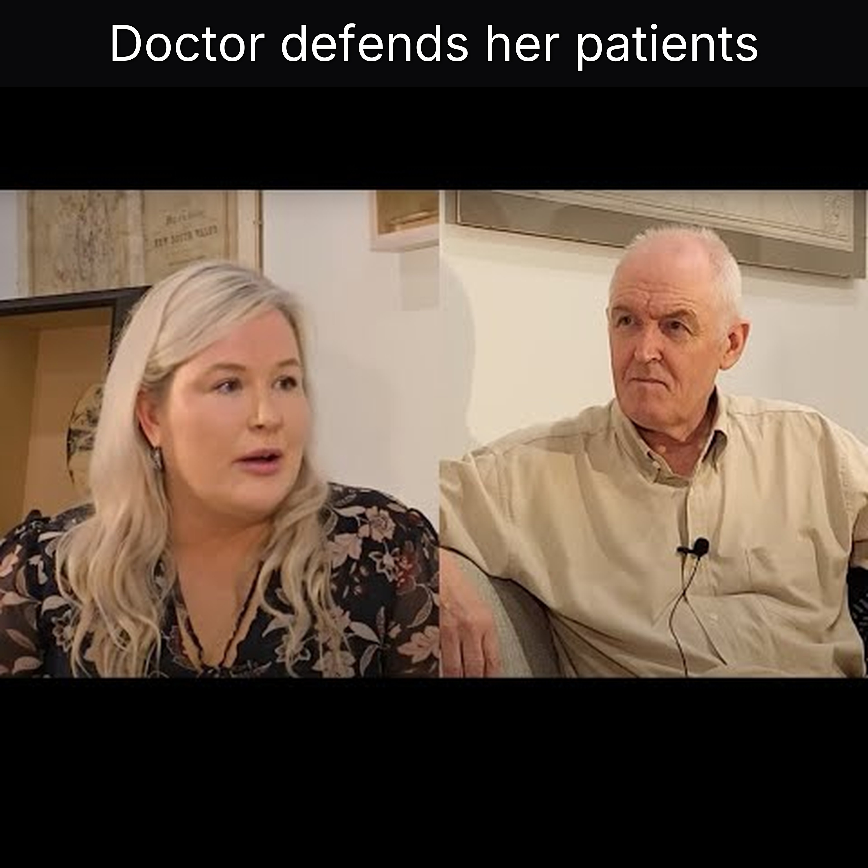 Doctor defends her patients
