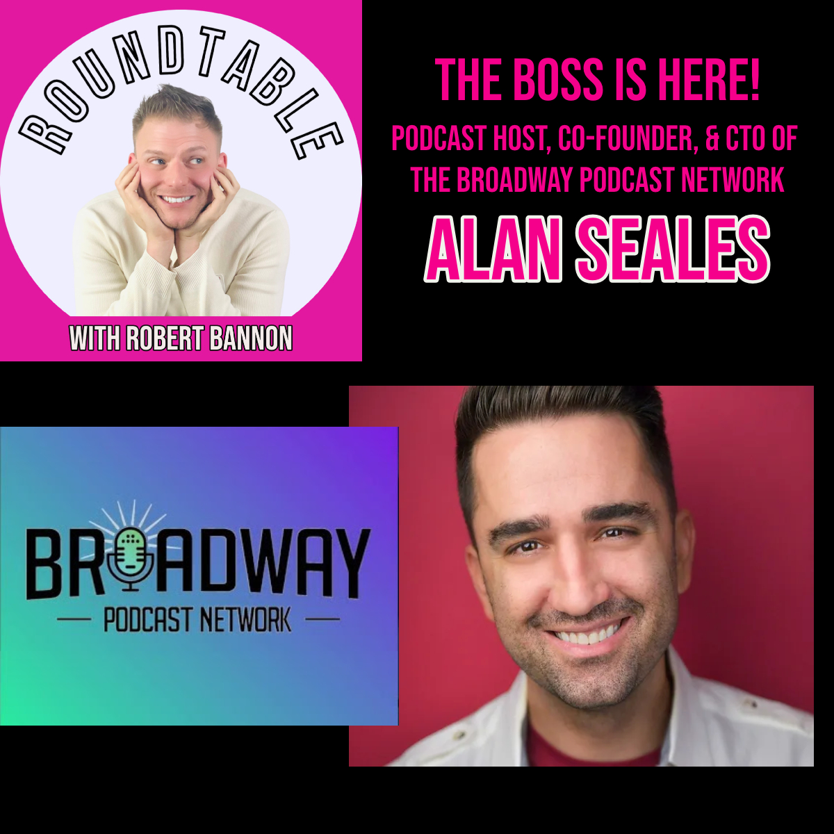 Broadway Podcast Network Co-Founder, CTO, & Host Alan Seales Talks BPN's Journey!
