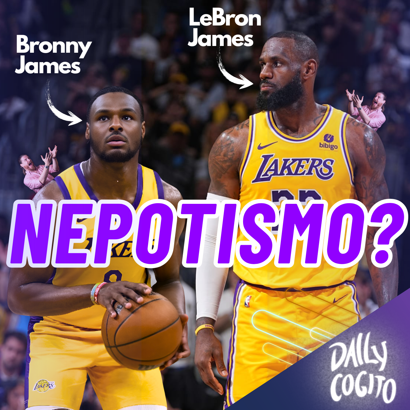 Bronny & LeBron James: una VIOLENZA contro il Basket?