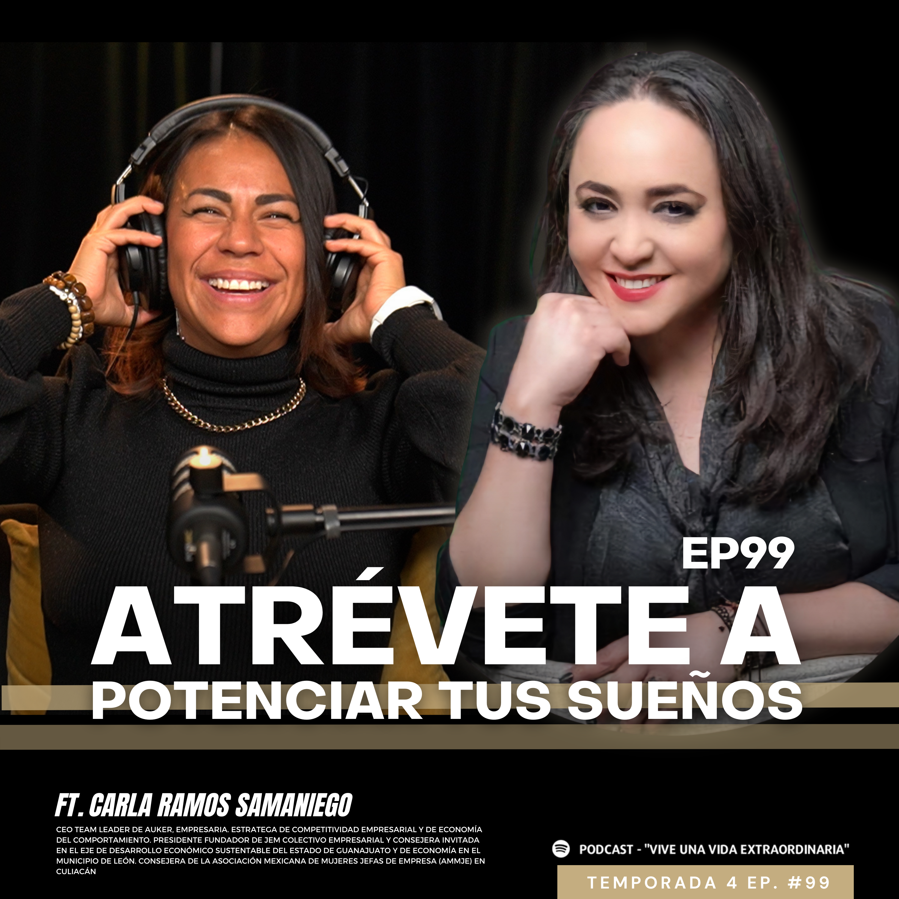 Atrévete a potenciar tus sueños ft. Carla Ramos Samaniego