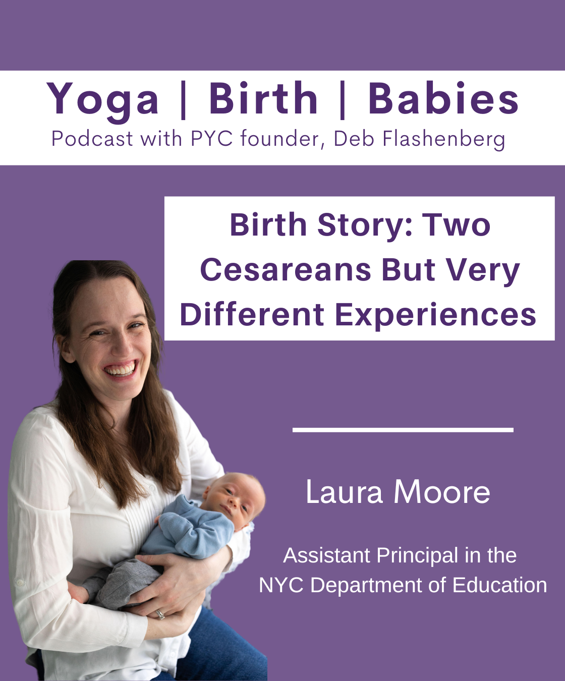 Birth Story: Two Cesareans But Very Different Experiences with Laura Moore episode artwork