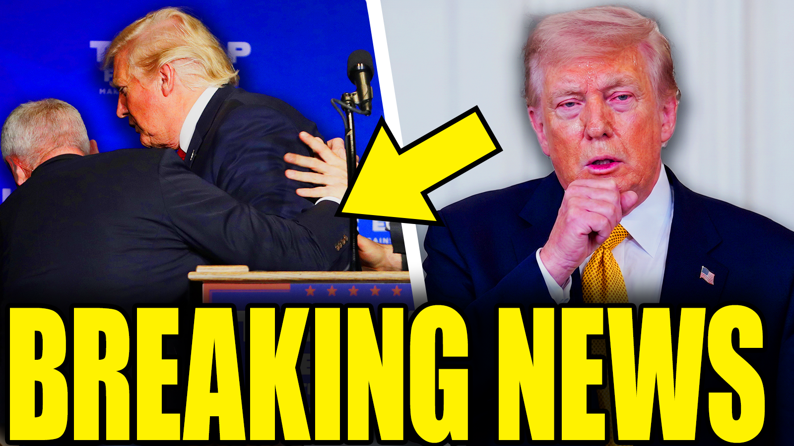 Trump Rushed Home As Republican Sounds Alarm Amid Health Crisis episode artwork