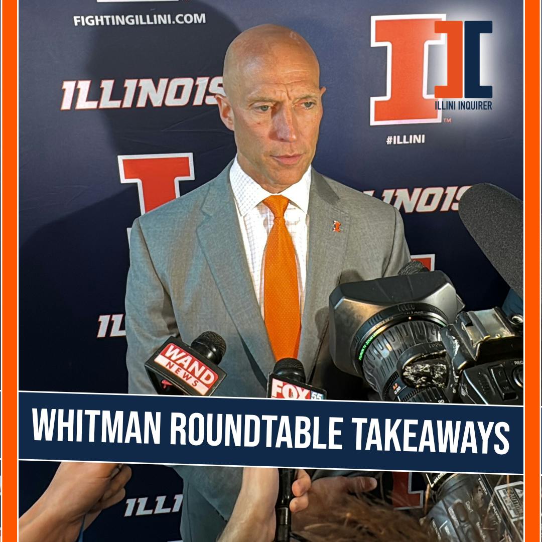 Ep. 1003 - Takeaways from Illini AD Josh Whitman's annual media roundtable