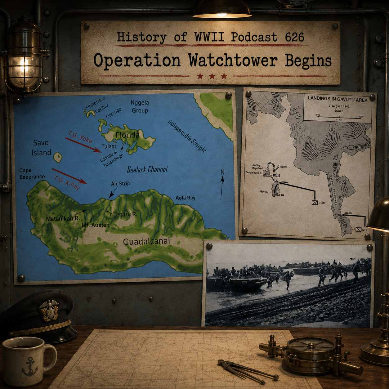 Episode 626-Operation Watchtower Begins
