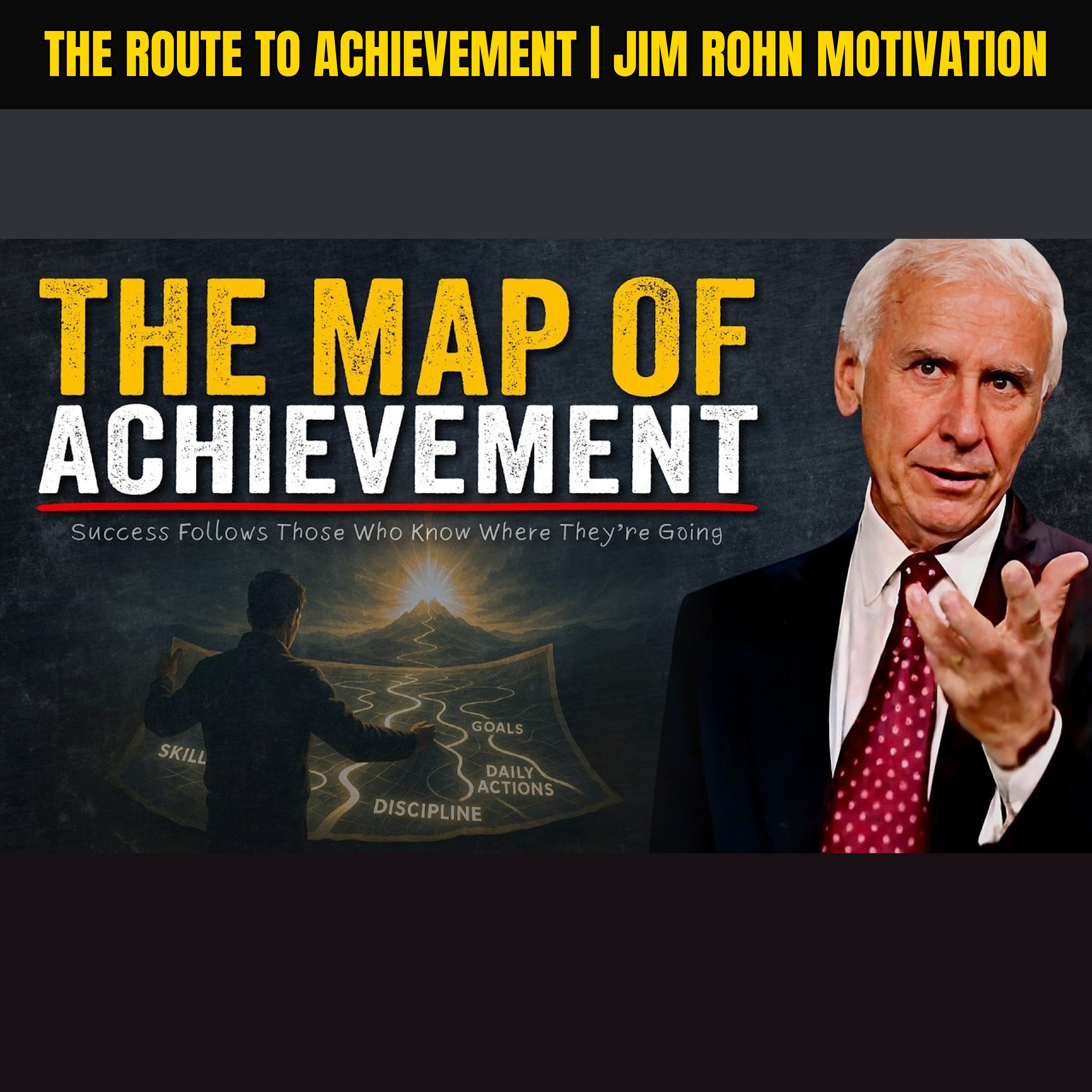 The Route to Achievement | Jim Rohn Motivation