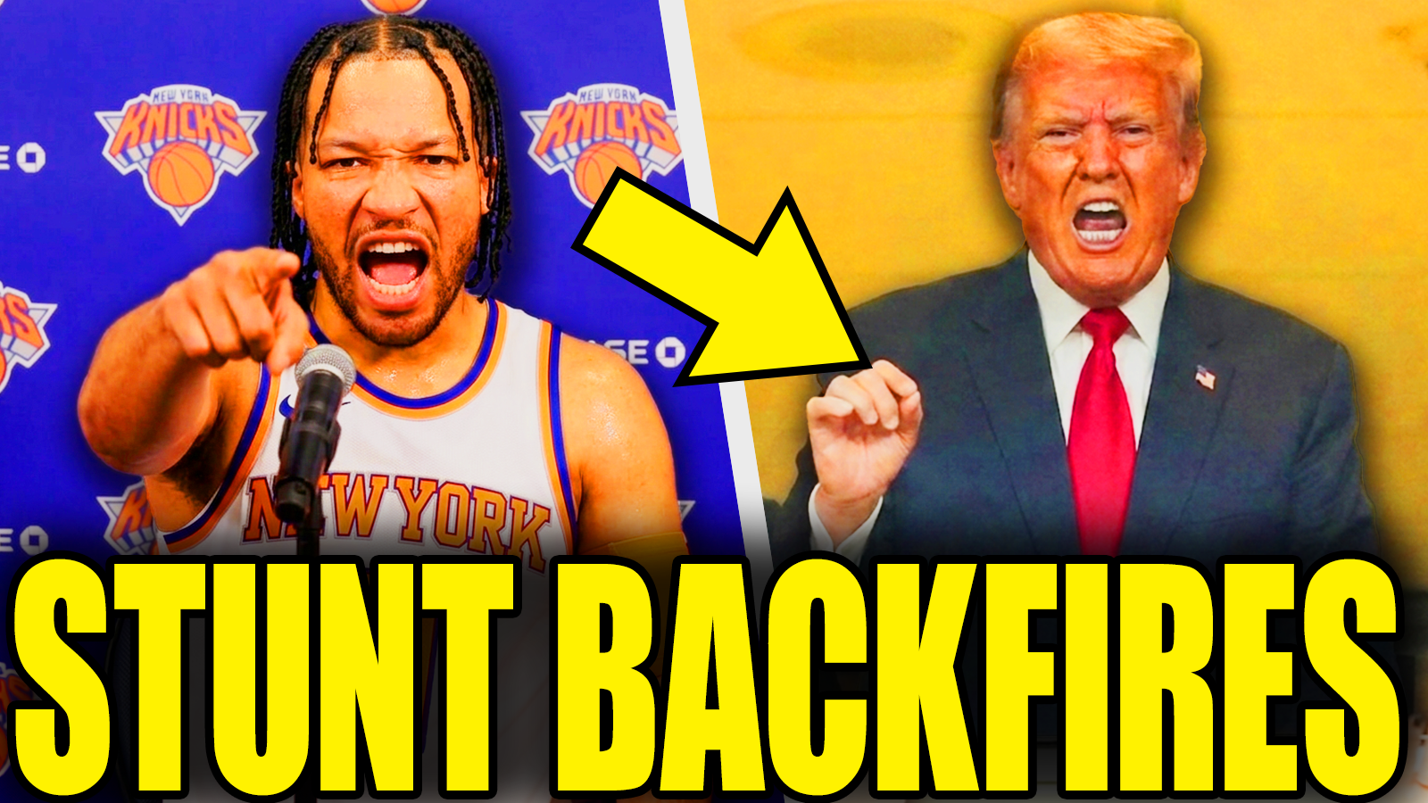 Trump Furious As Knicks Humiliated Him Before Game Stunt episode artwork