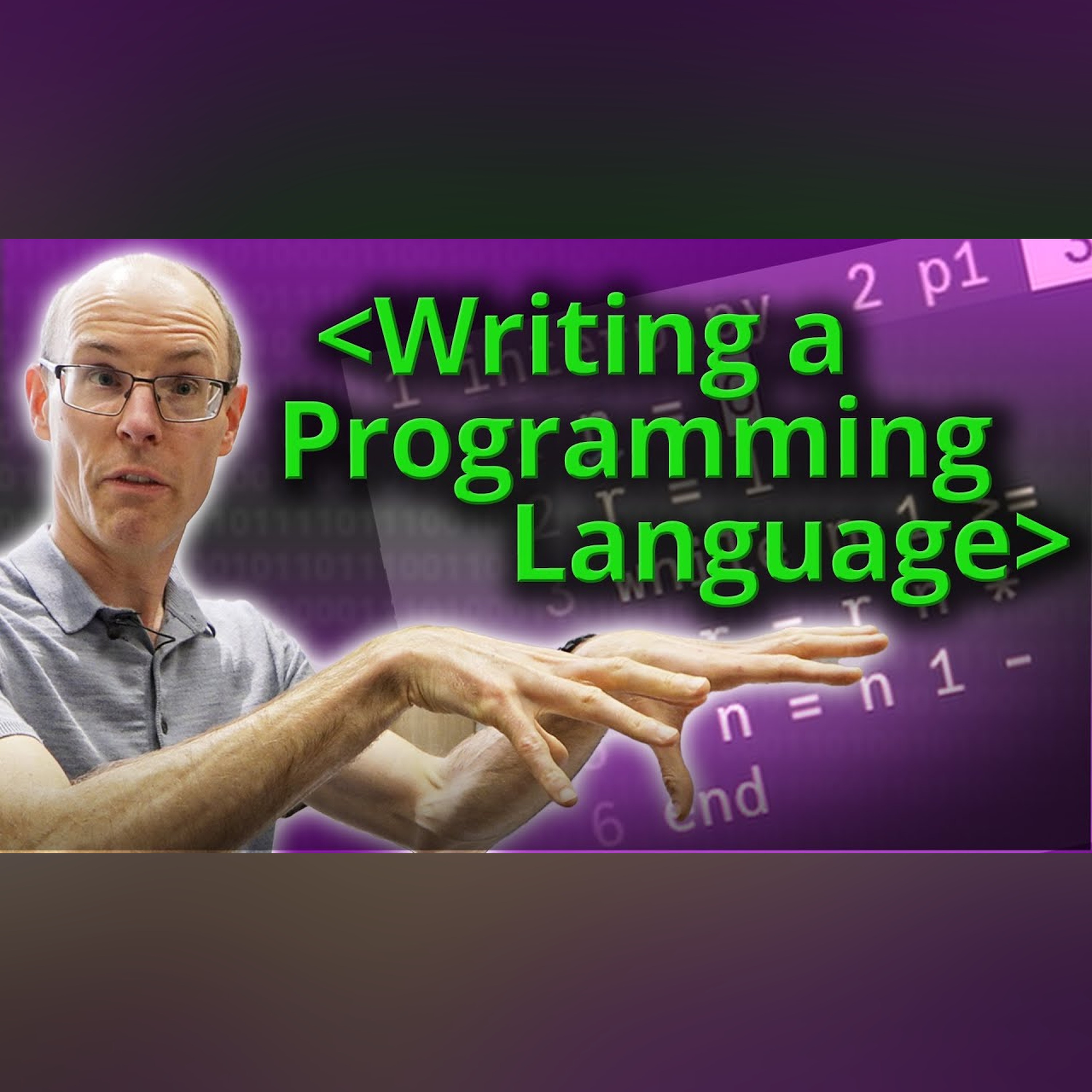 Creating Your Own Programming Language - Computerphile episode artwork