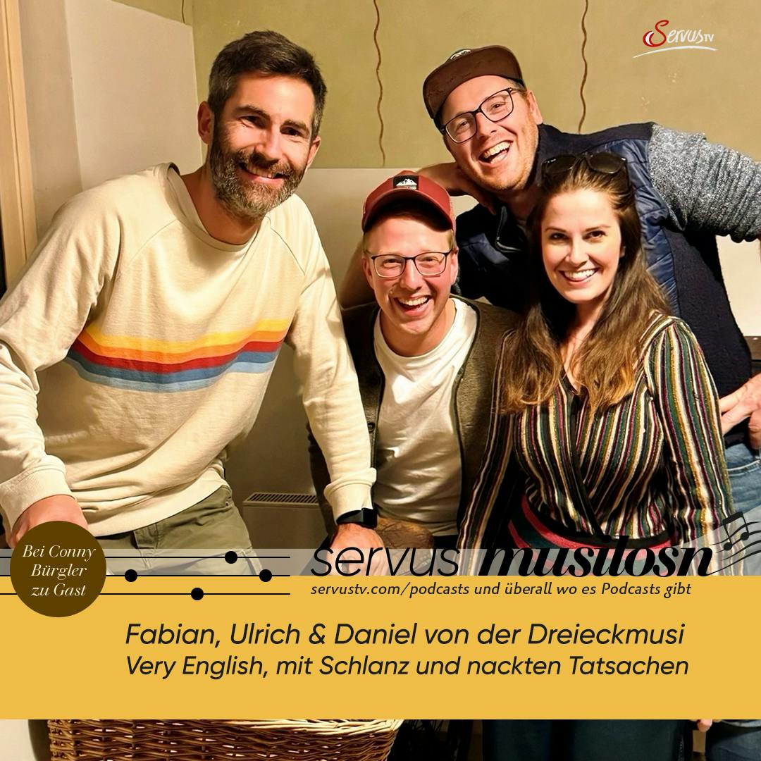 Fabian, Ulrich & Daniel von der Dreieckmusi: Very English, mit Schlanz und nackten Tatsachen Fabian, Ulrich & Daniel von der Dreieckmusi: Very English, mit Schlanz und nackten Tatsachen