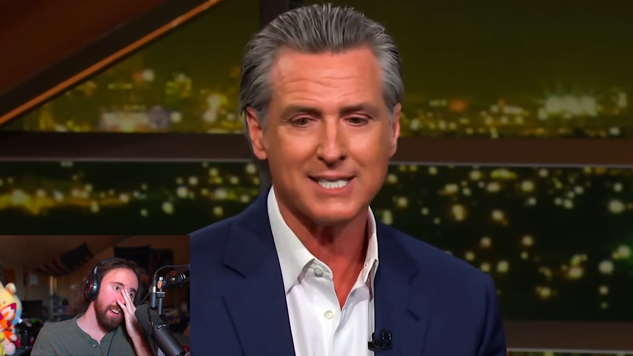 California governor is wilding out.. | Asmongold TV