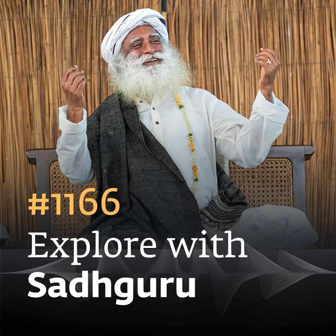 #1166 - Sadhguru Meets an Enlightened Vegetable Vendor